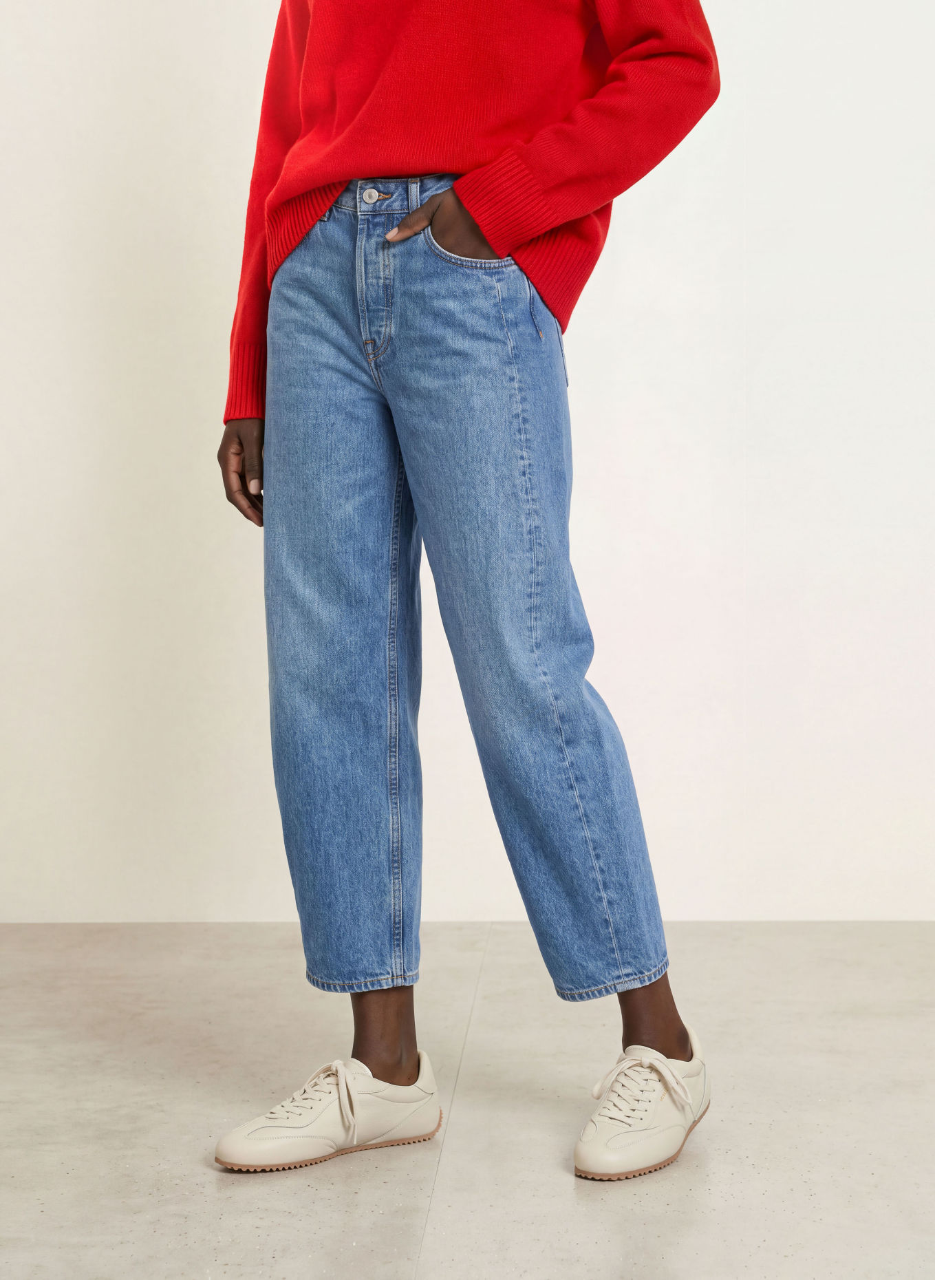ARKET Barrel jeans: 007 Denim Blue Light