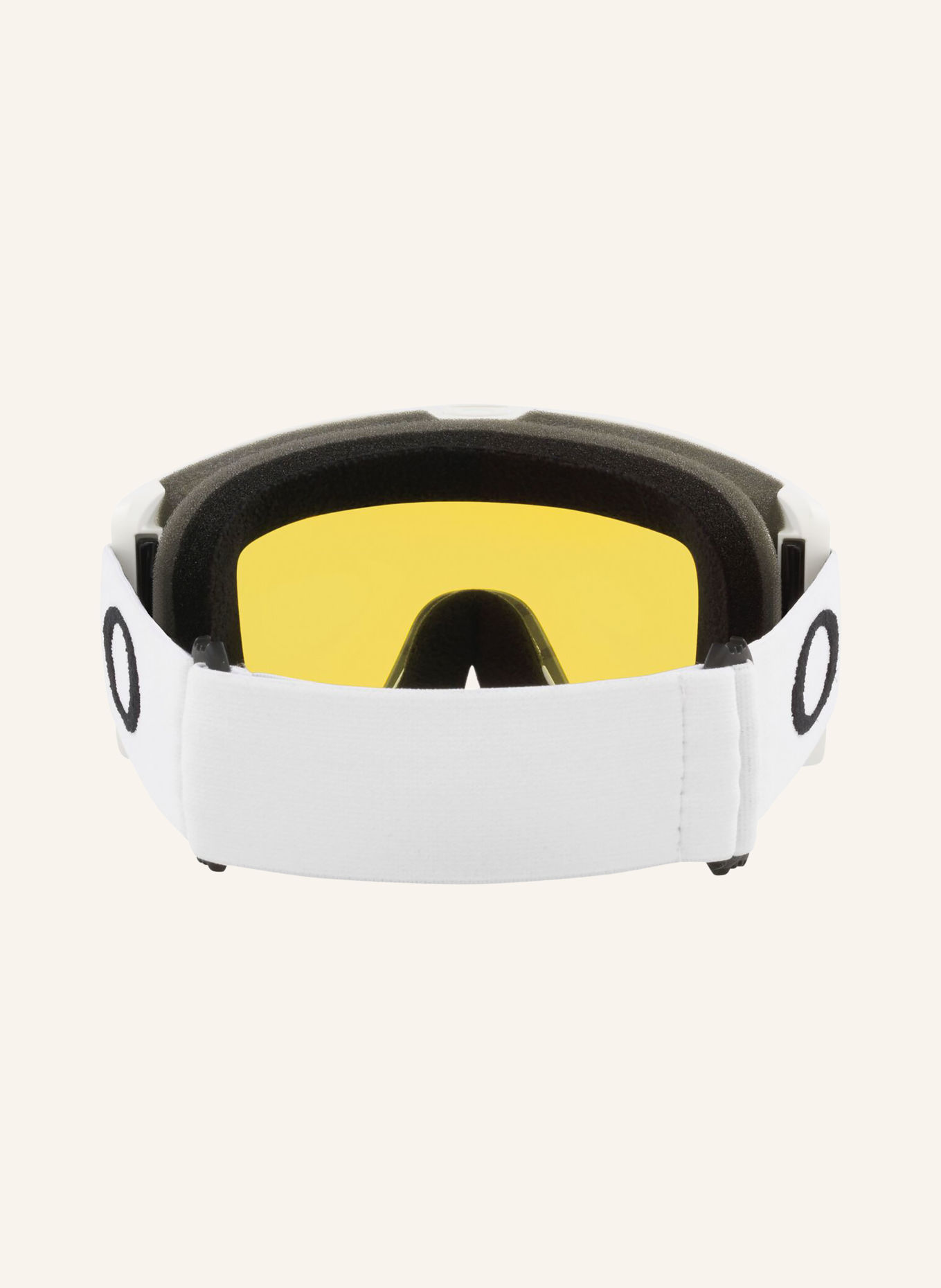 OAKLEY Skibril TARGET LINE M: WIT / GEEL