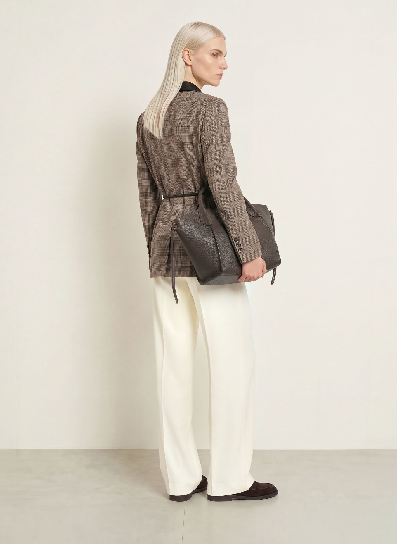 MARC AUREL Blazer: BRAUN / BEIGE / SCHWARZ