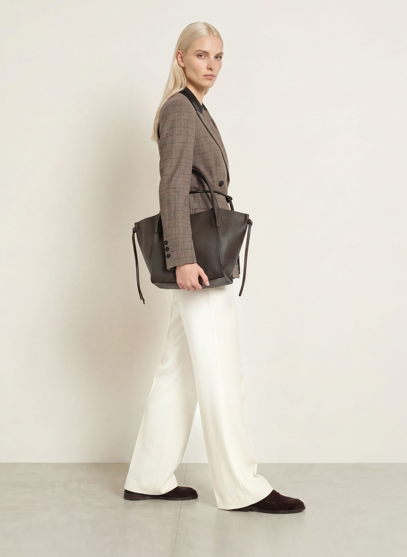 MARC AUREL Blazer: BRAUN / BEIGE / SCHWARZ