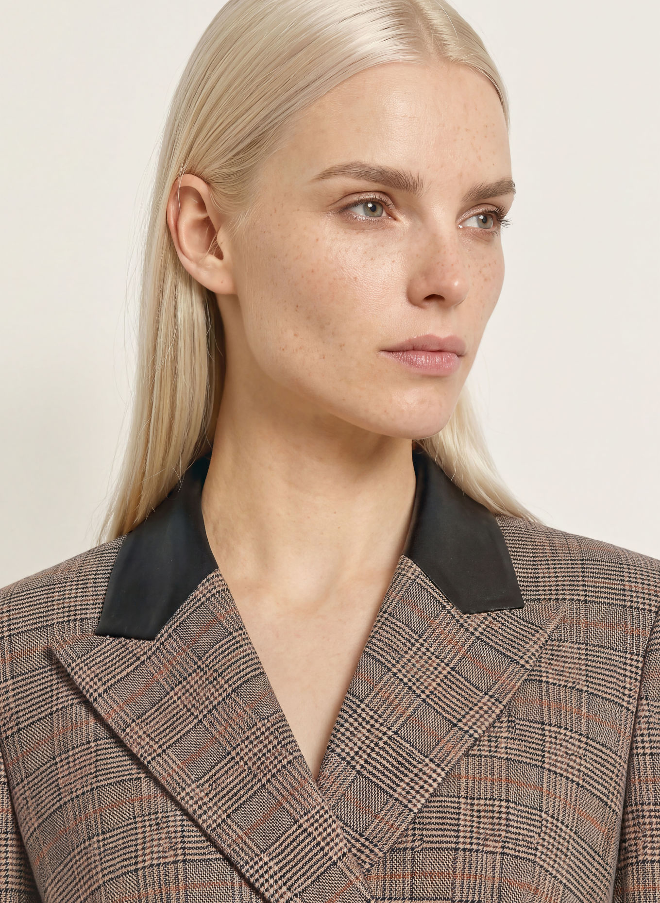 MARC AUREL Blazer: BRAUN / BEIGE / SCHWARZ