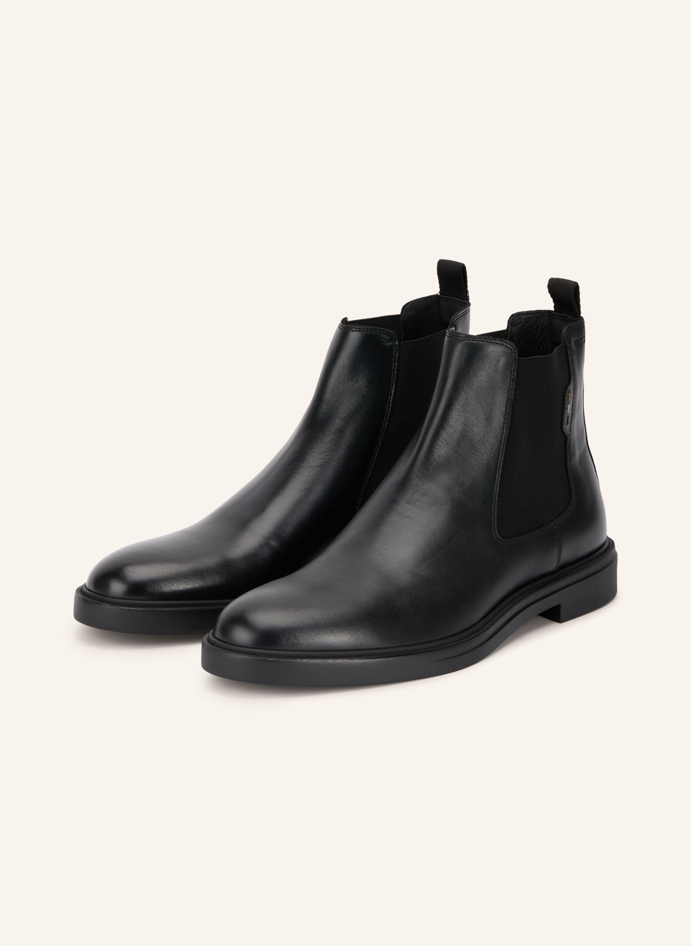 BOSS CALEV Chelsea boots: BLACK