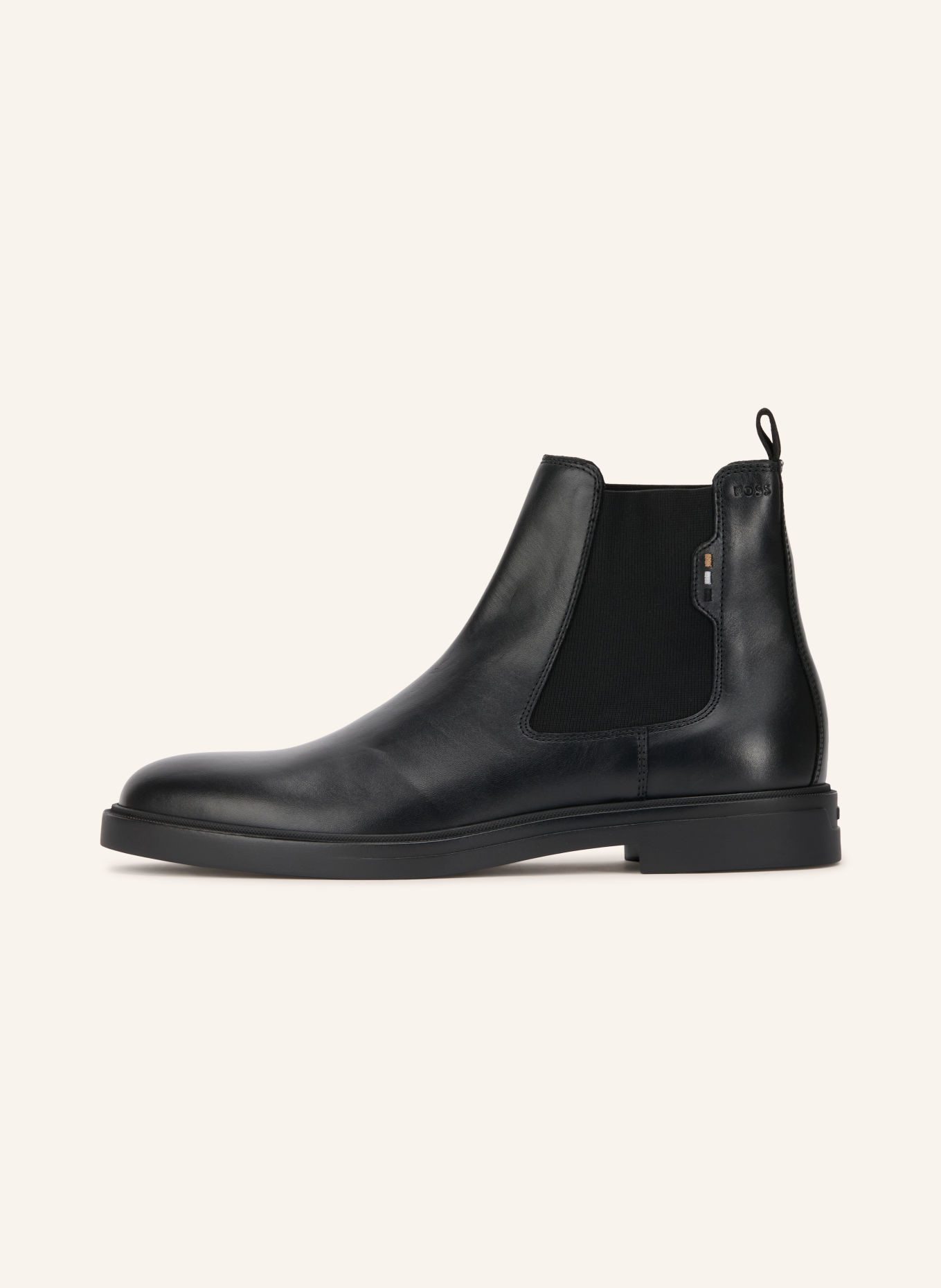 BOSS CALEV Chelsea boots: BLACK