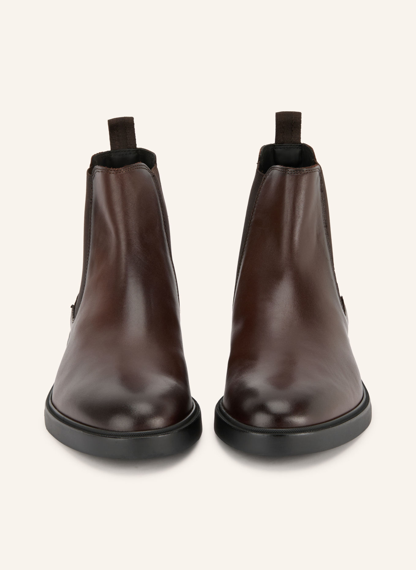 BOSS Chelsea-Boots CALEV: DUNKELBRAUN / SCHWARZ