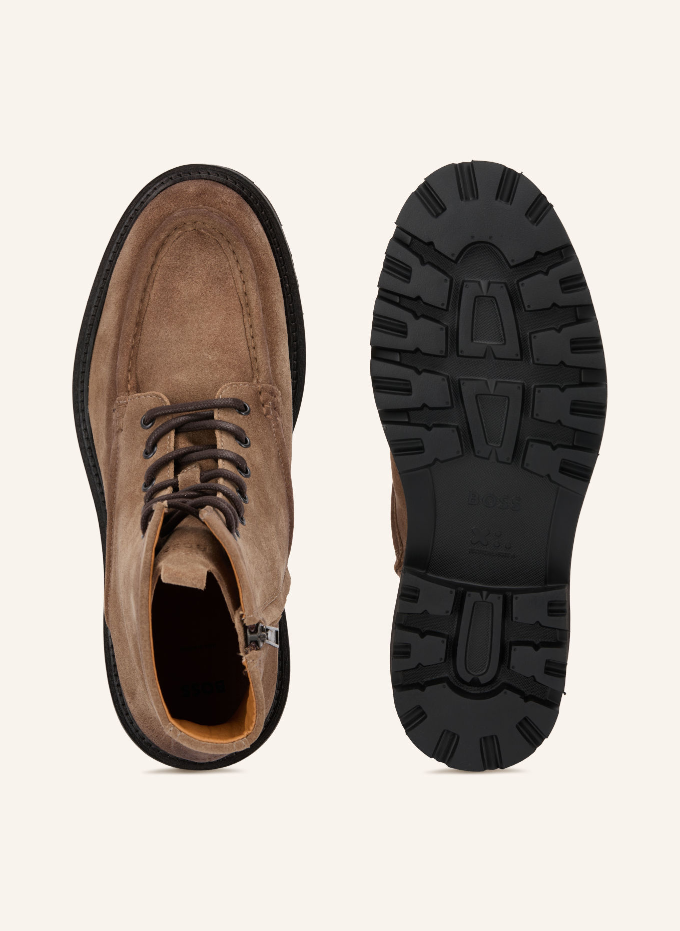 BOSS Veterboots JULIO: LICHTBRUIN