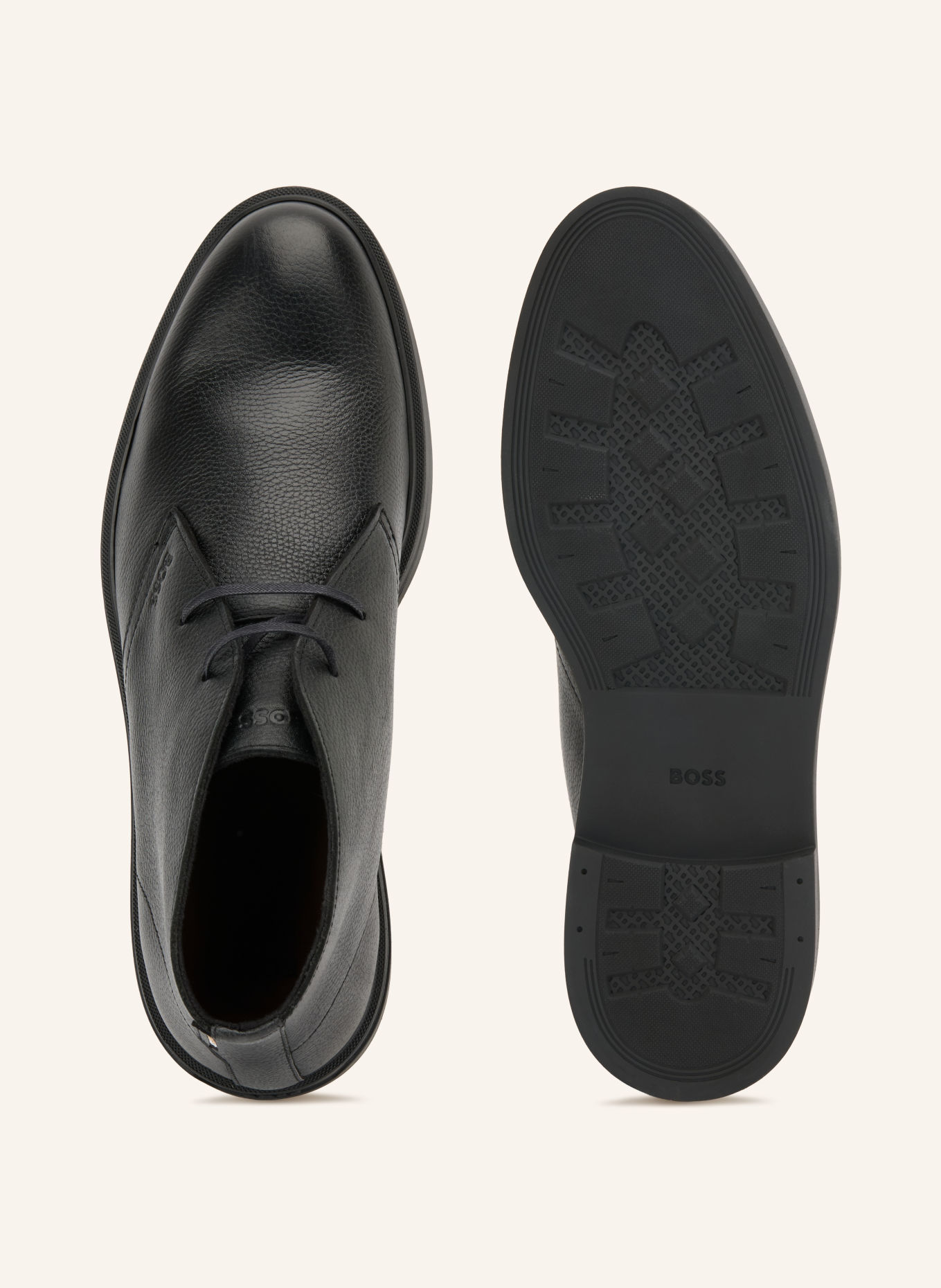 BOSS Schnürboots CALEV: SCHWARZ