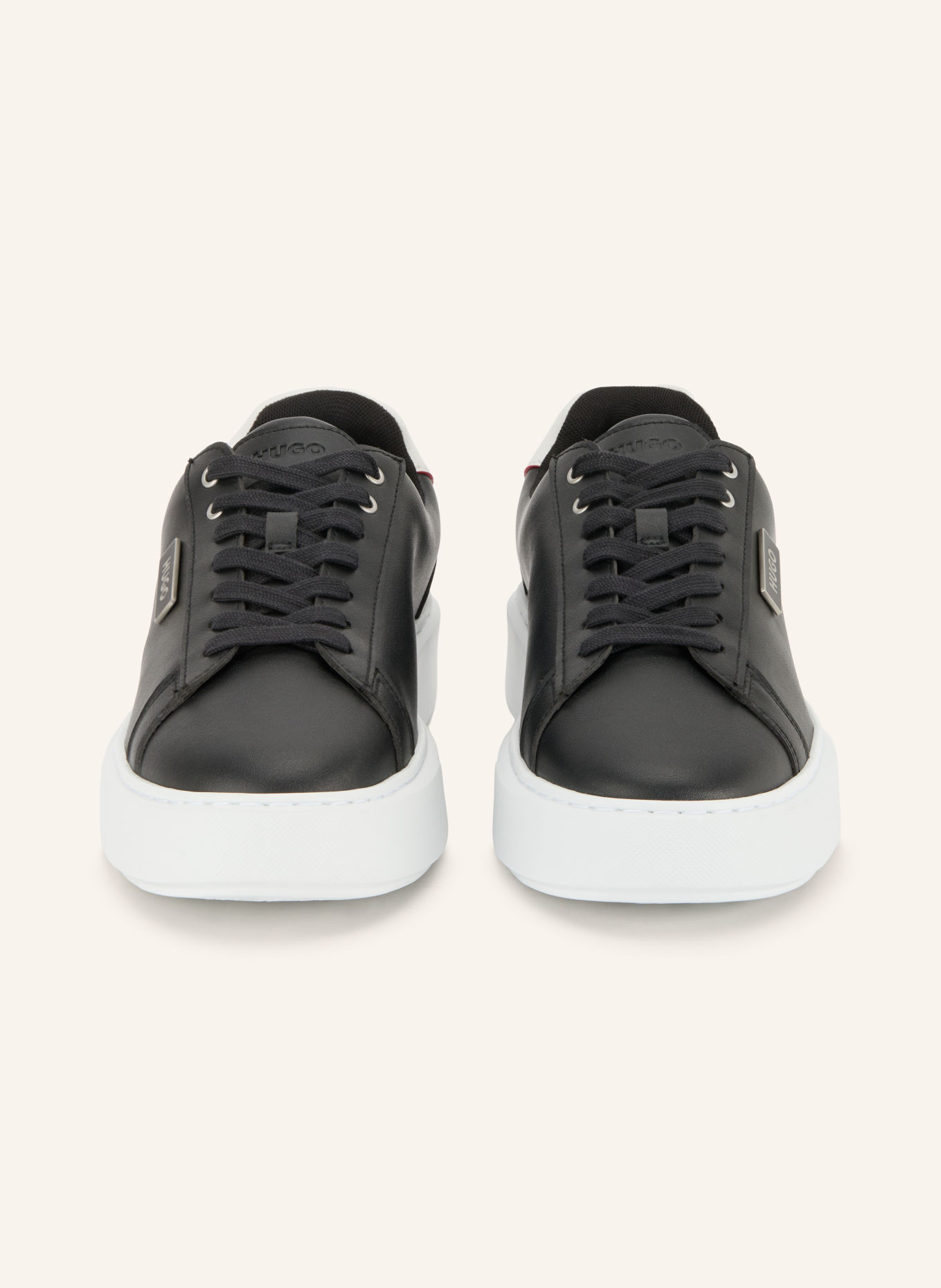 HUGO Sneaker RELSTON: SCHWARZ / WEISS