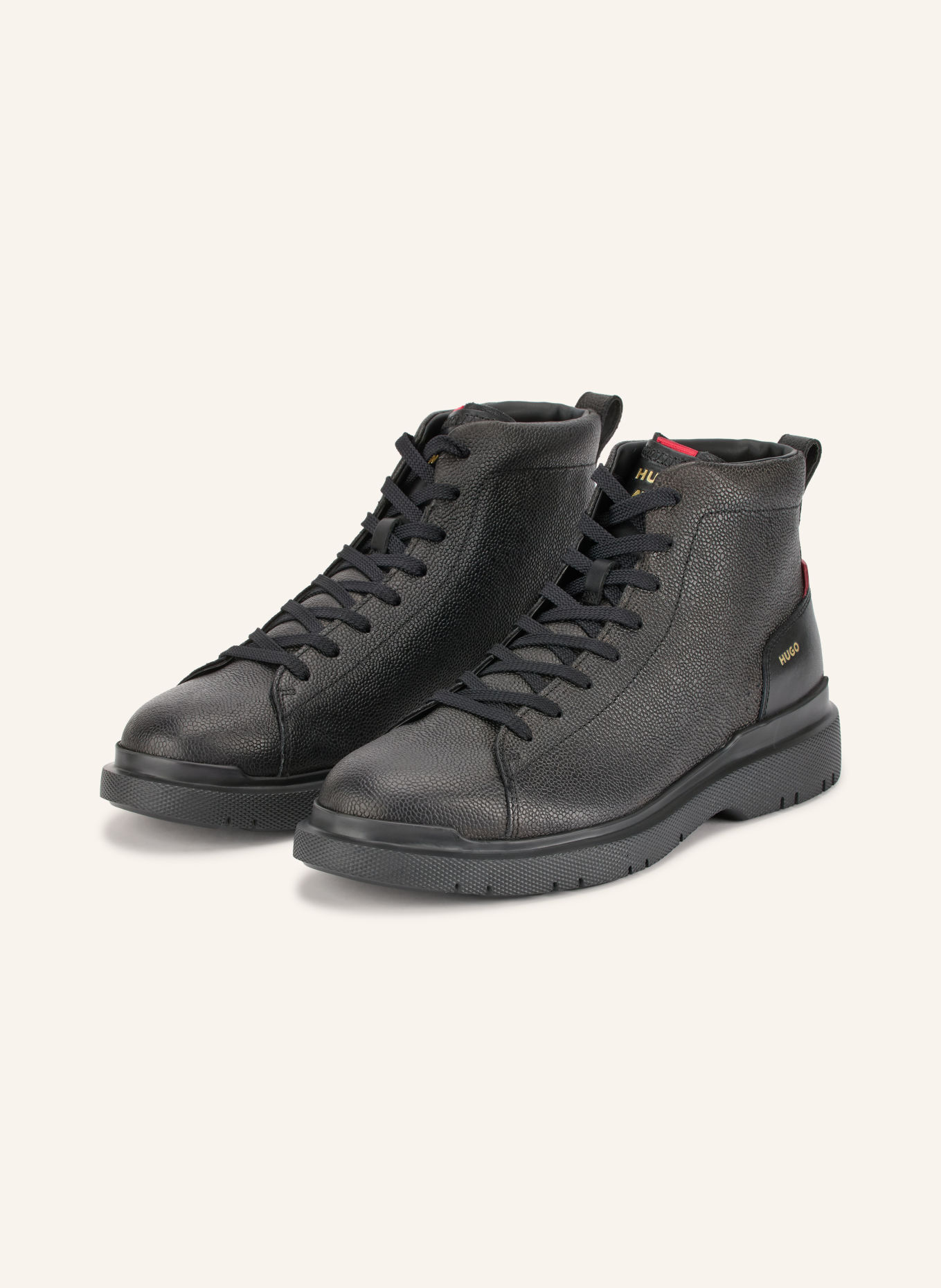 HUGO Veterboots NASH: ZWART