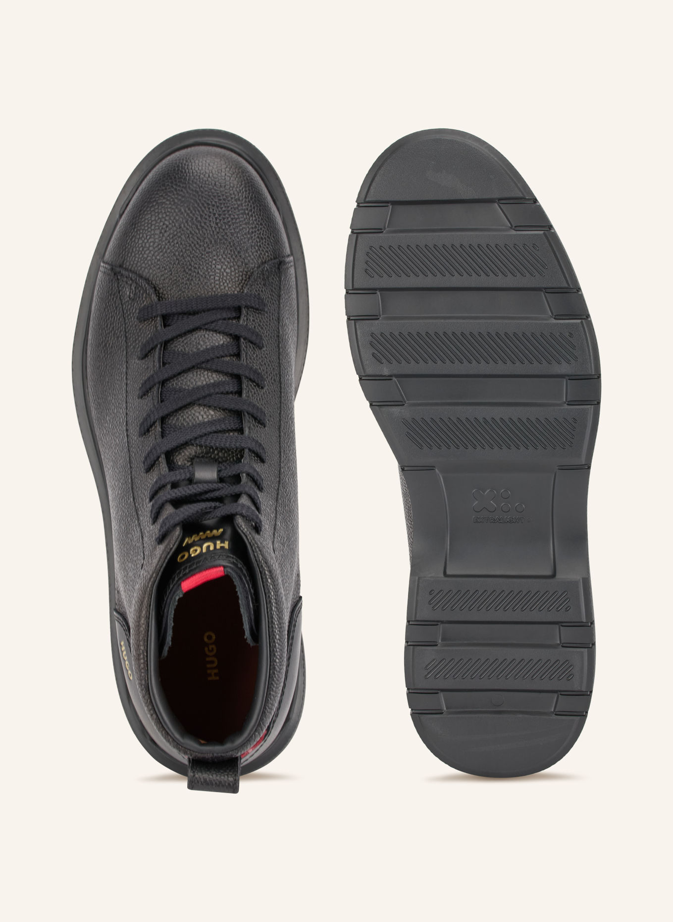 HUGO Veterboots NASH: ZWART