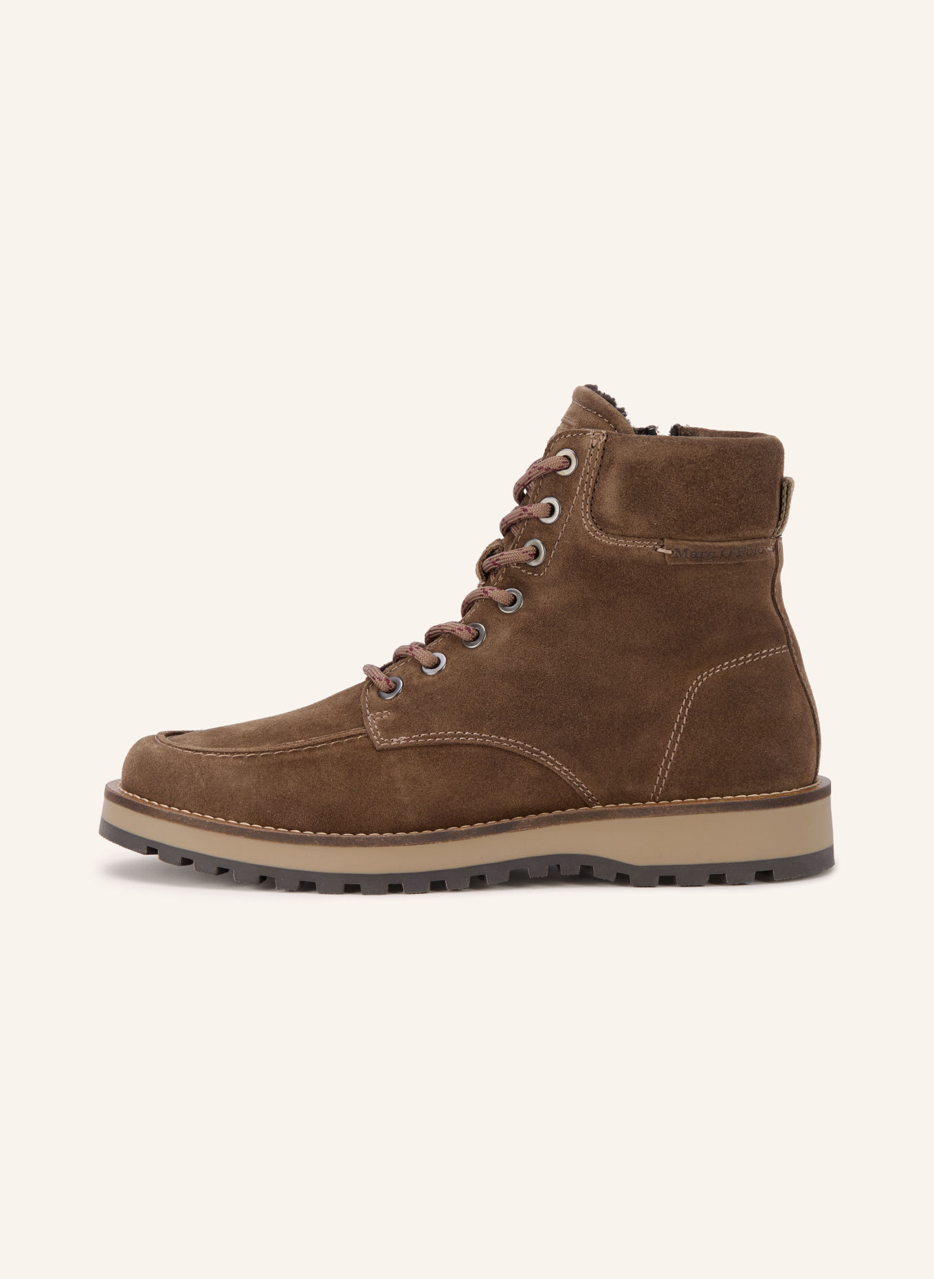 Marc O'Polo Boots à lacets: MARRON