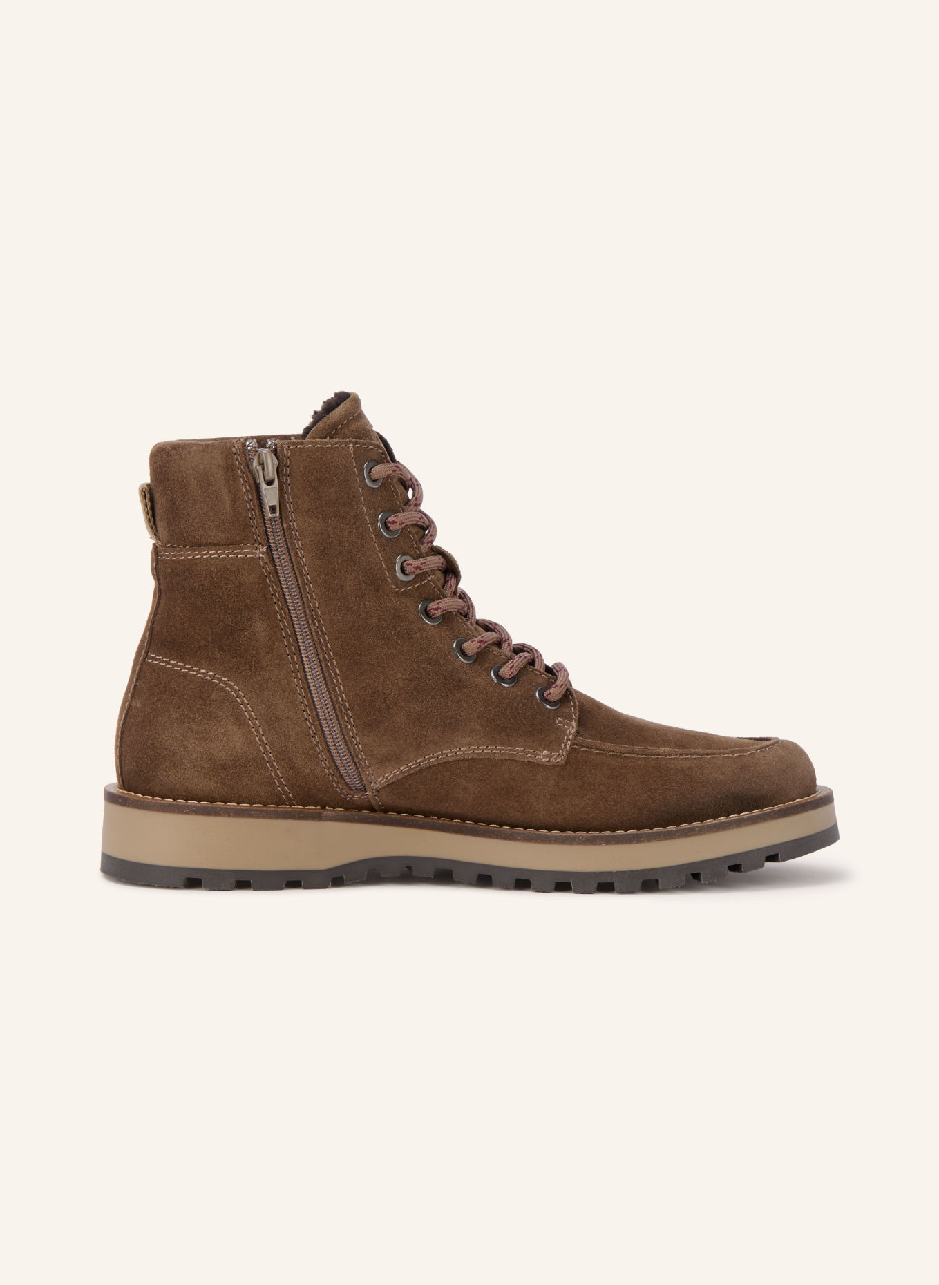 Marc O'Polo Boots à lacets: MARRON