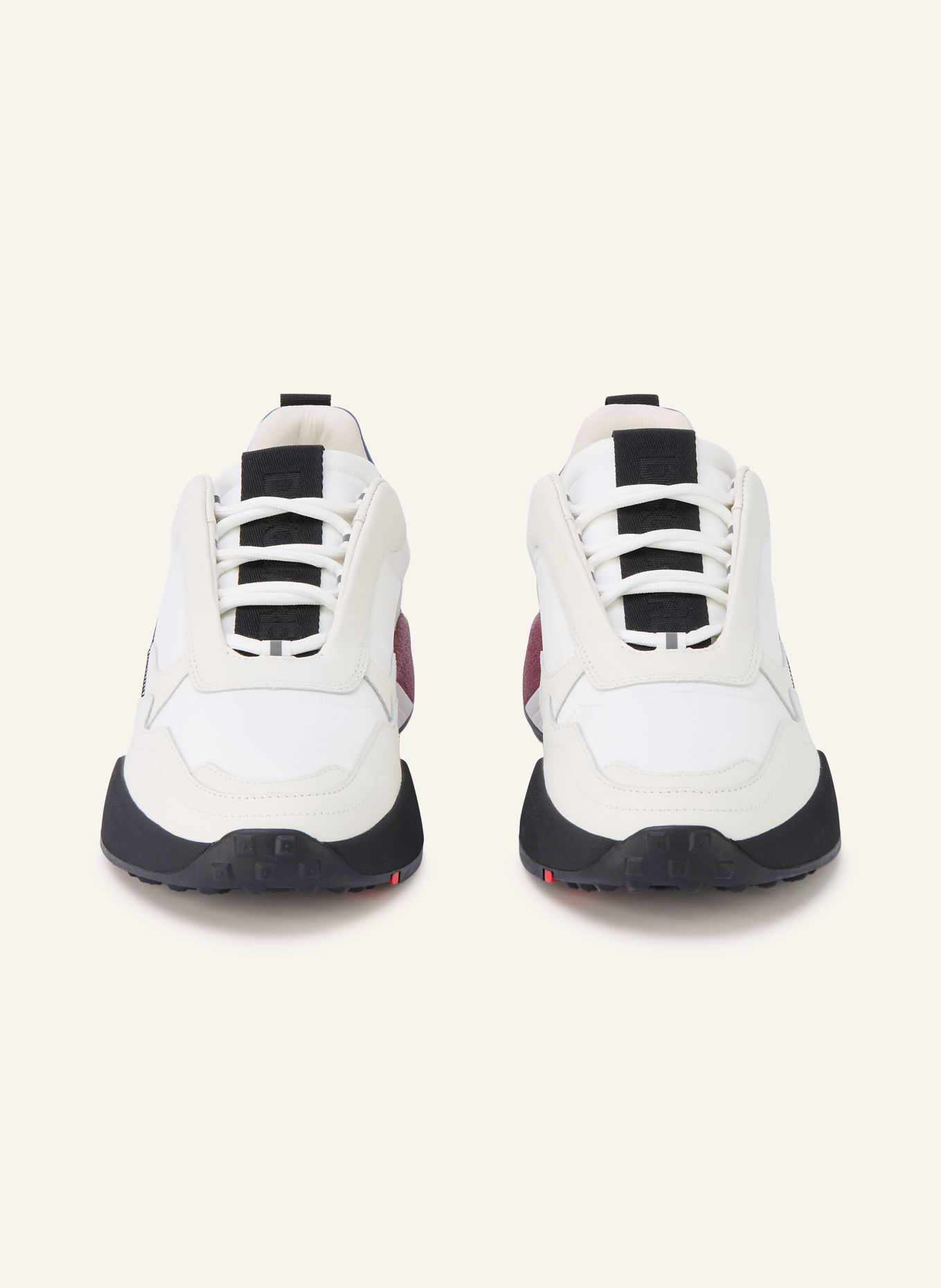 DSQUARED2 Sneaker: ECRU / BLAU / WEISS