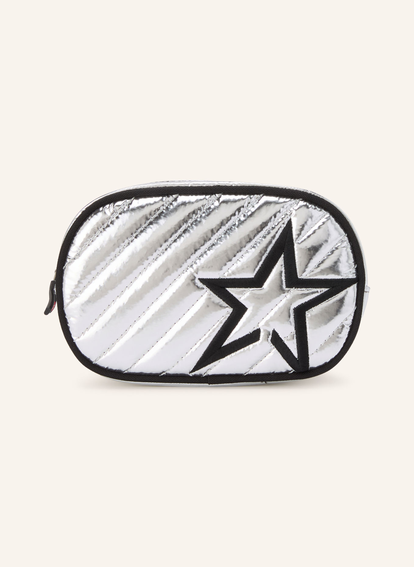 PERFECT MOMENT Heuptas STAR BUM: ZILVER / ZWART