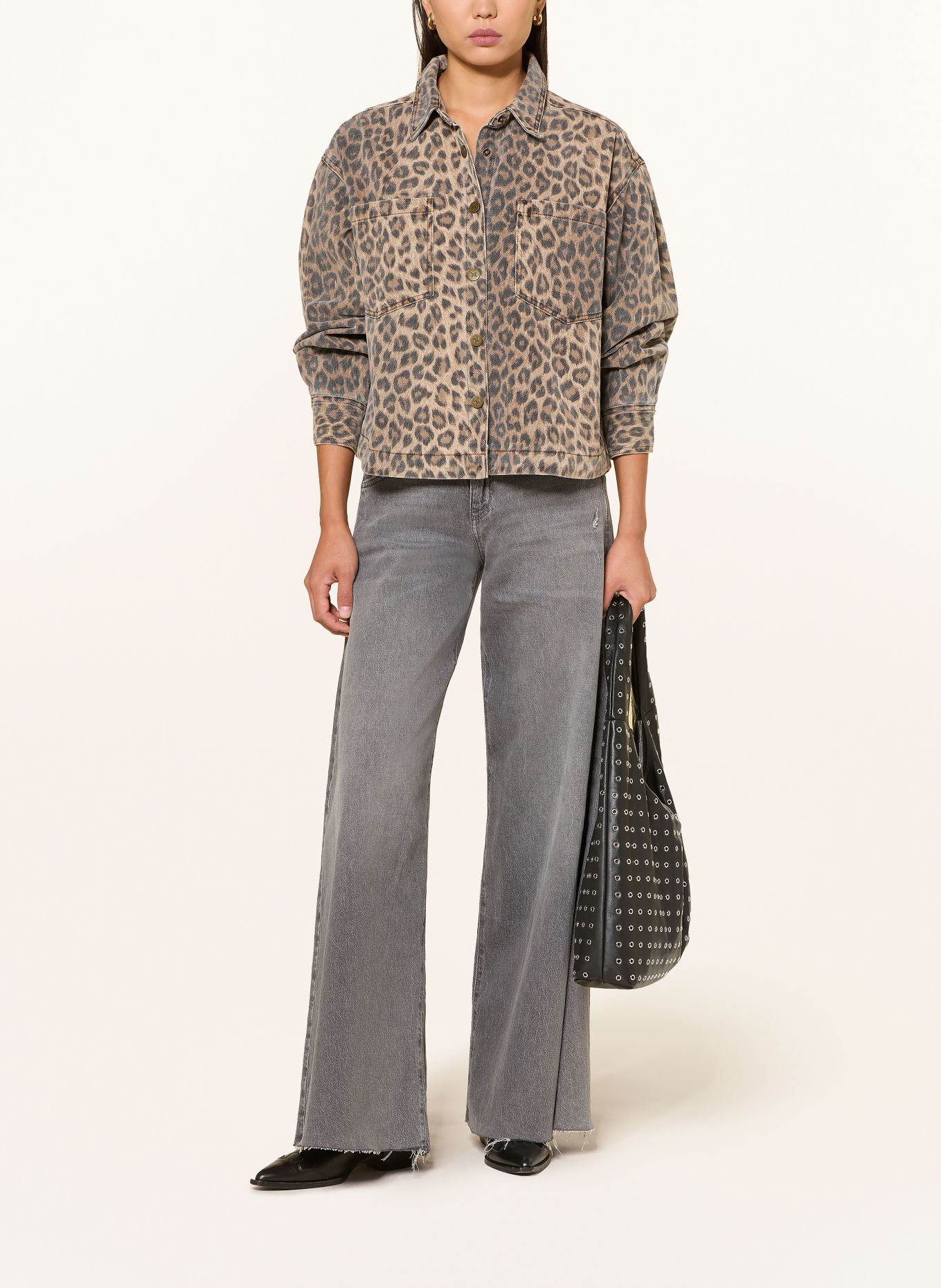 GRACE & MILA Veste en jean ADRIANA: LEO