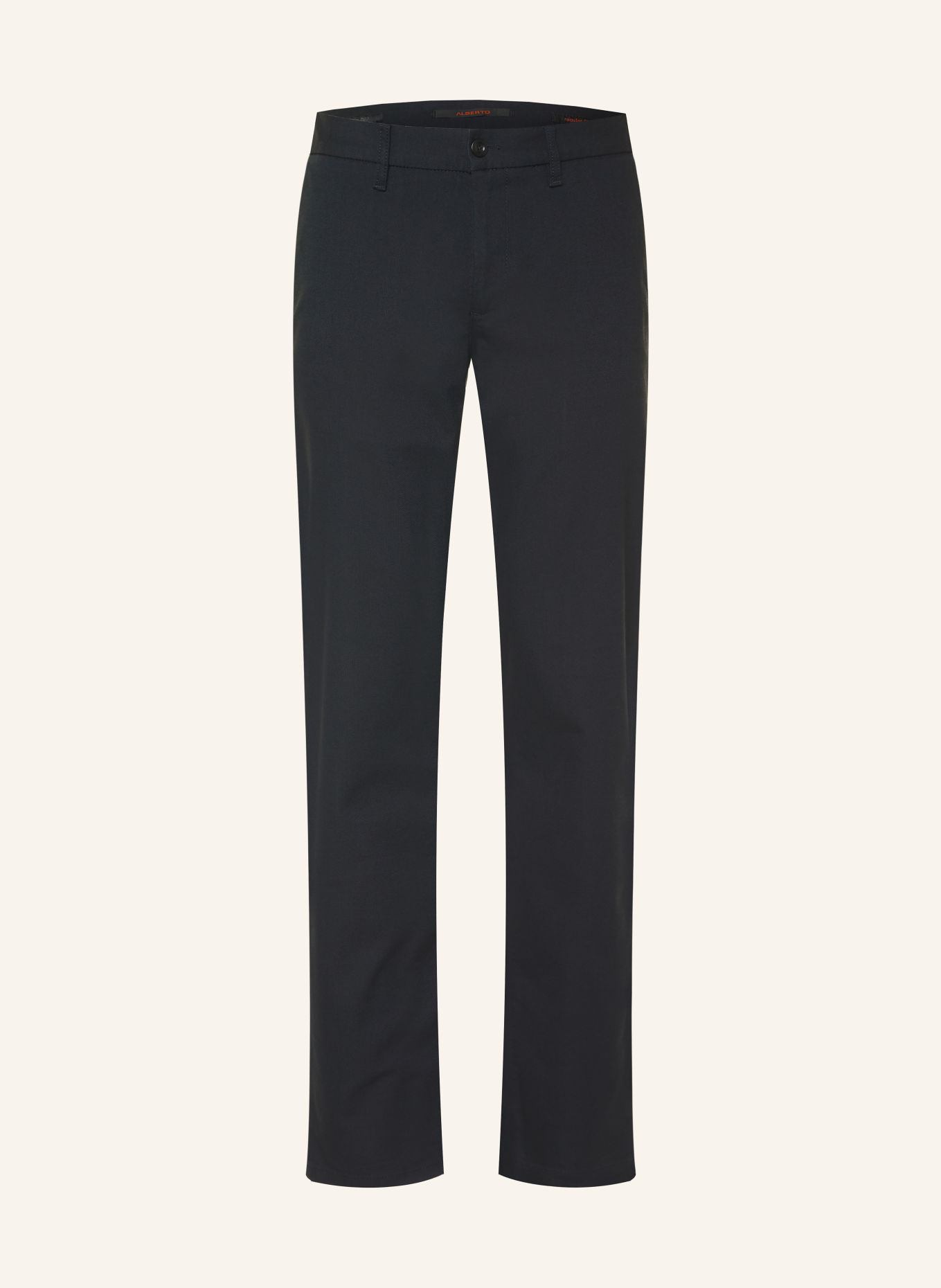 ALBERTO Pantaloni chino LOU cu croială regular: ALBASTRU ÎNCHIS