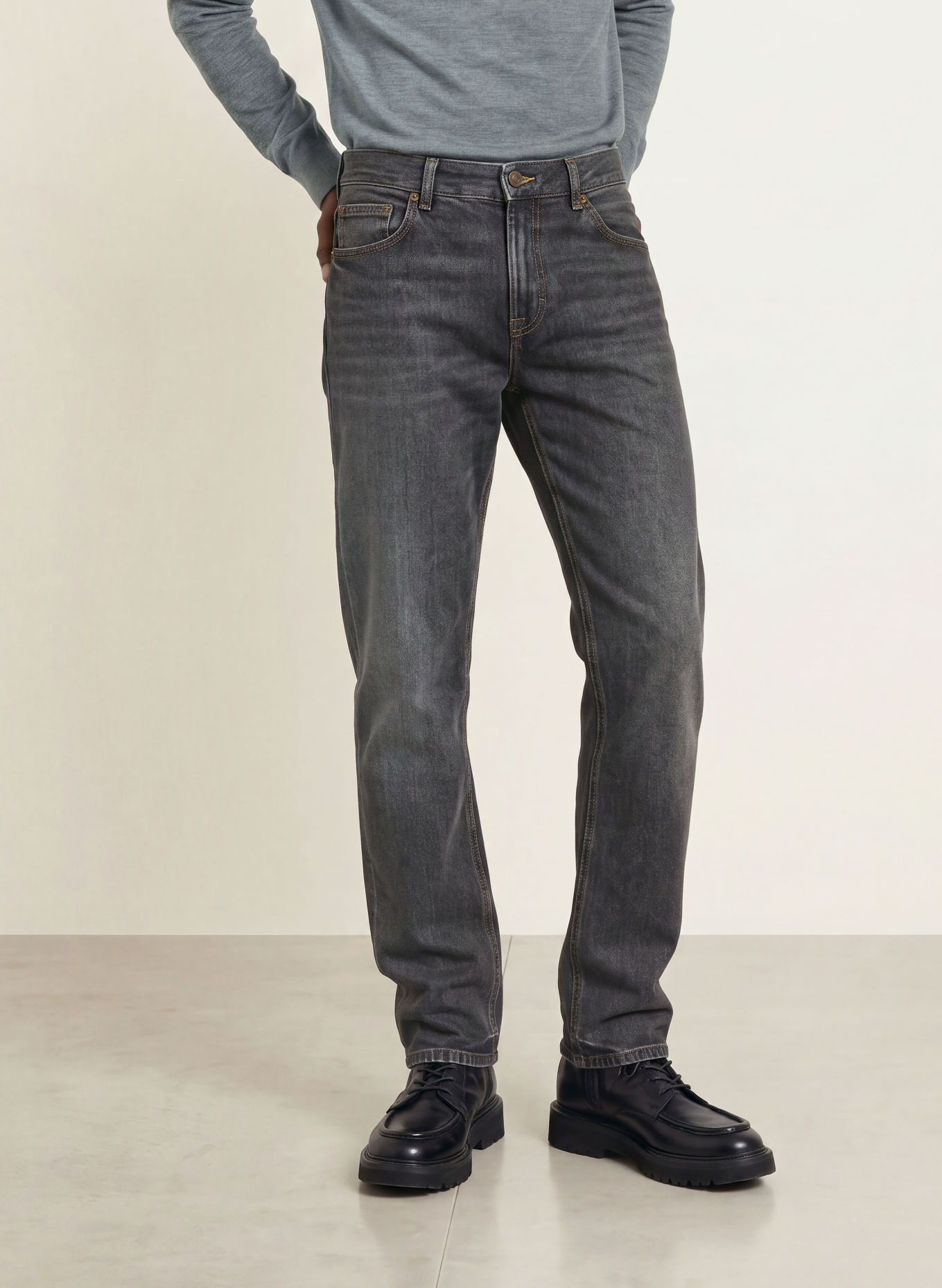 ALBERTO BILL Modern Fit Jeans: 994 DARK GREY