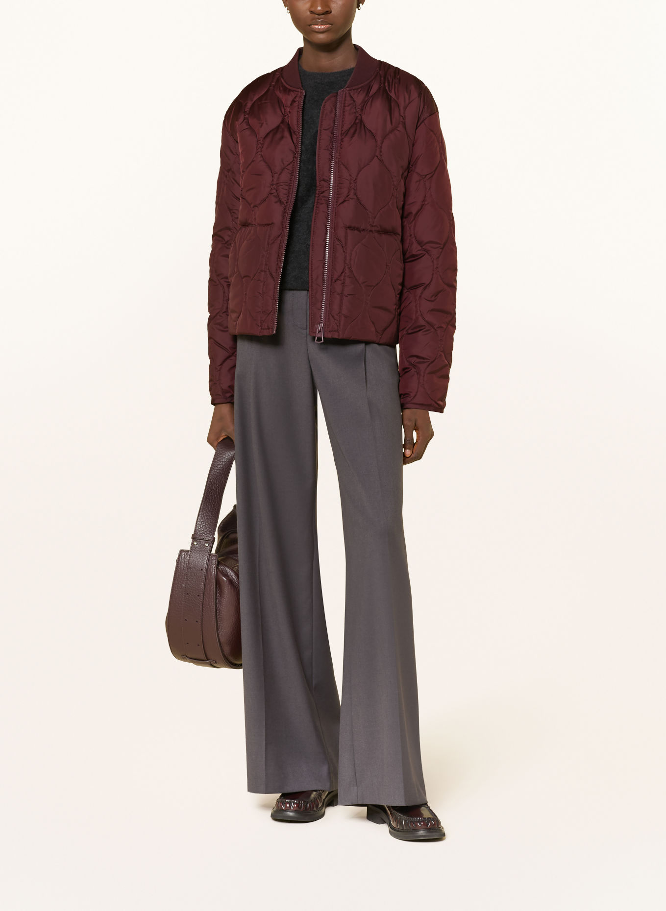 Marc O'Polo Steppjacke: DUNKELROT