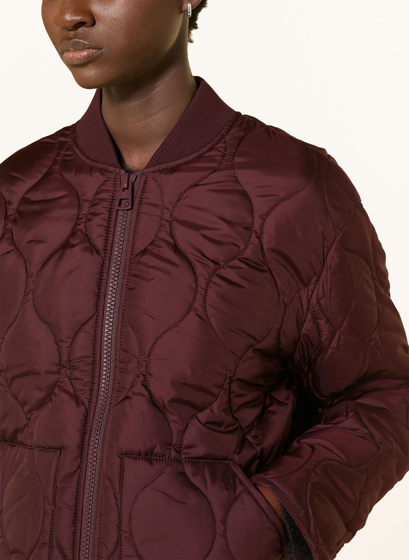 Marc O'Polo Steppjacke: DUNKELROT