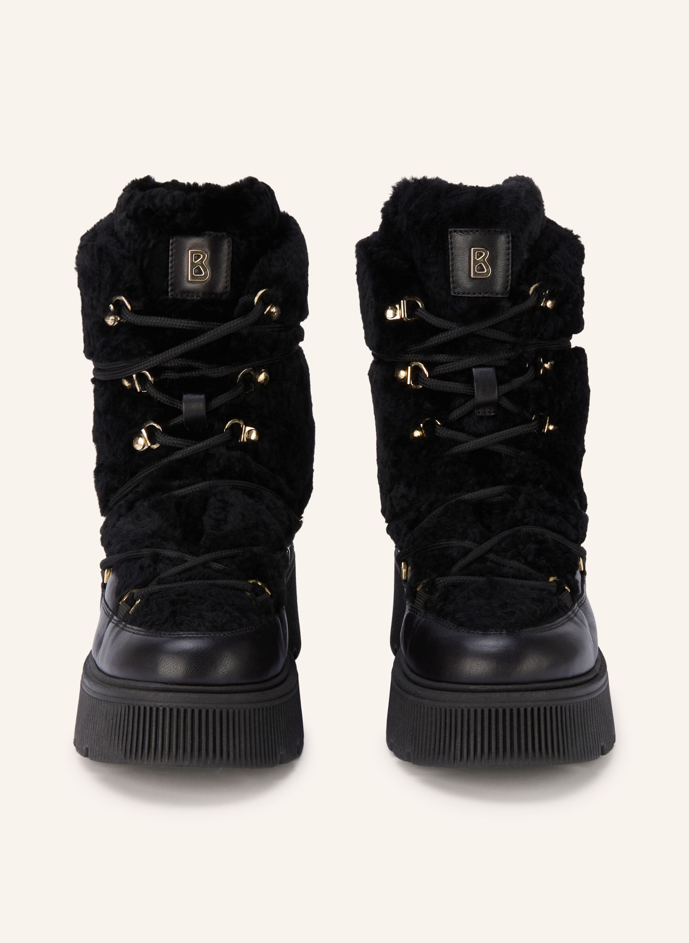 BOGNER Schnürboots TURIN 9 C: SCHWARZ / GOLD
