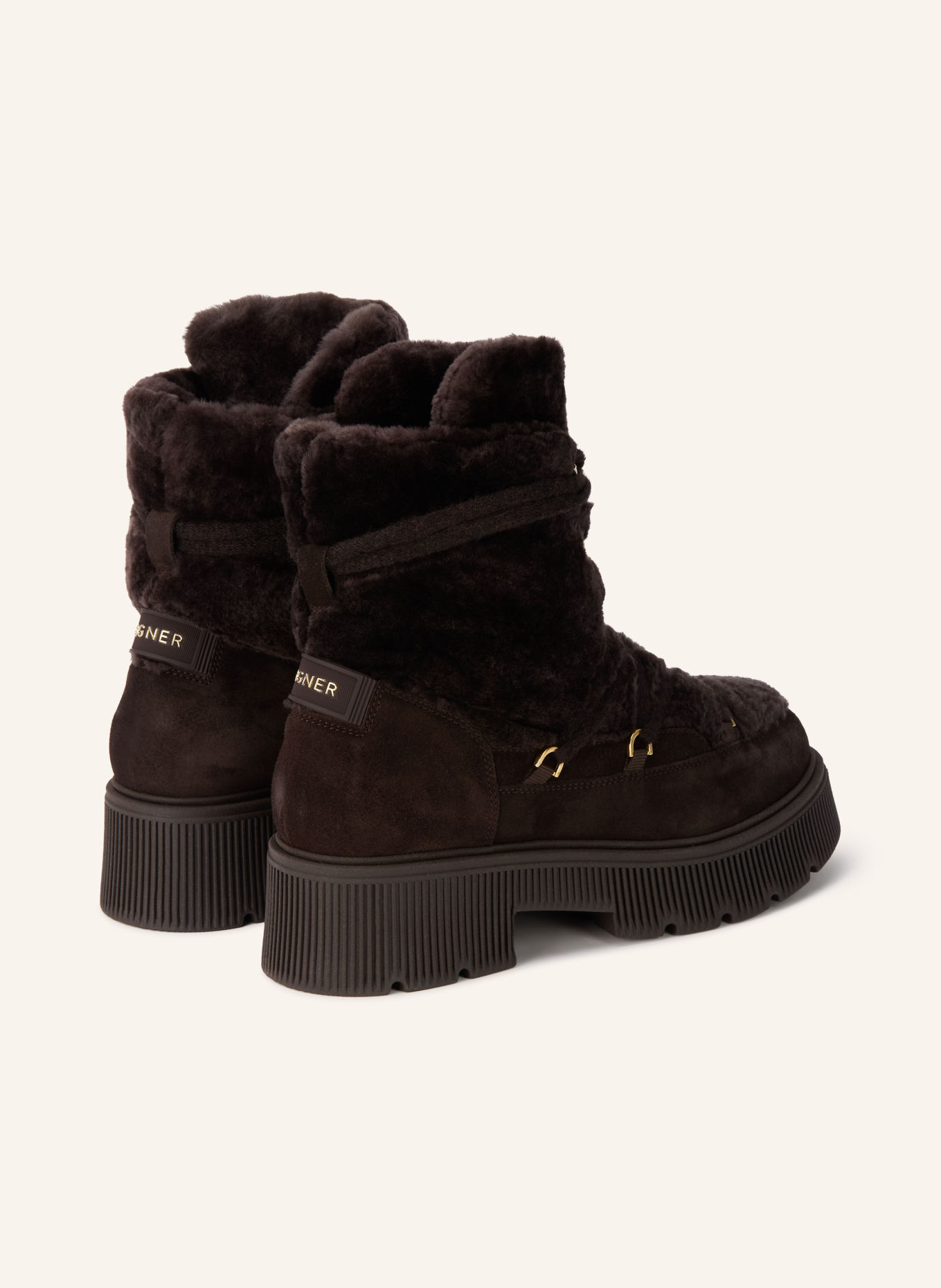 BOGNER TURIN 9 Lace-up boots: DARK BROWN