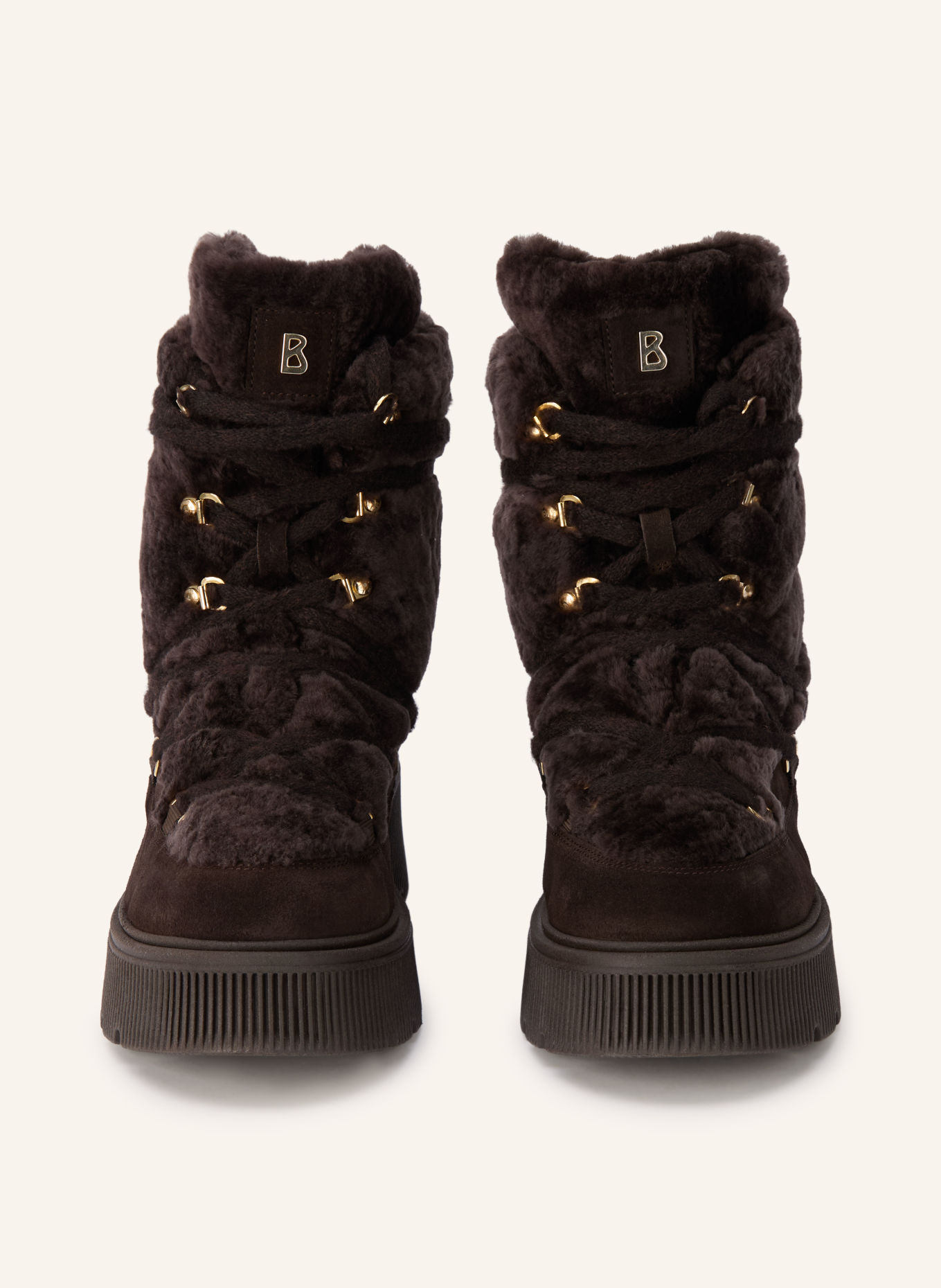 BOGNER TURIN 9 Lace-up boots: DARK BROWN
