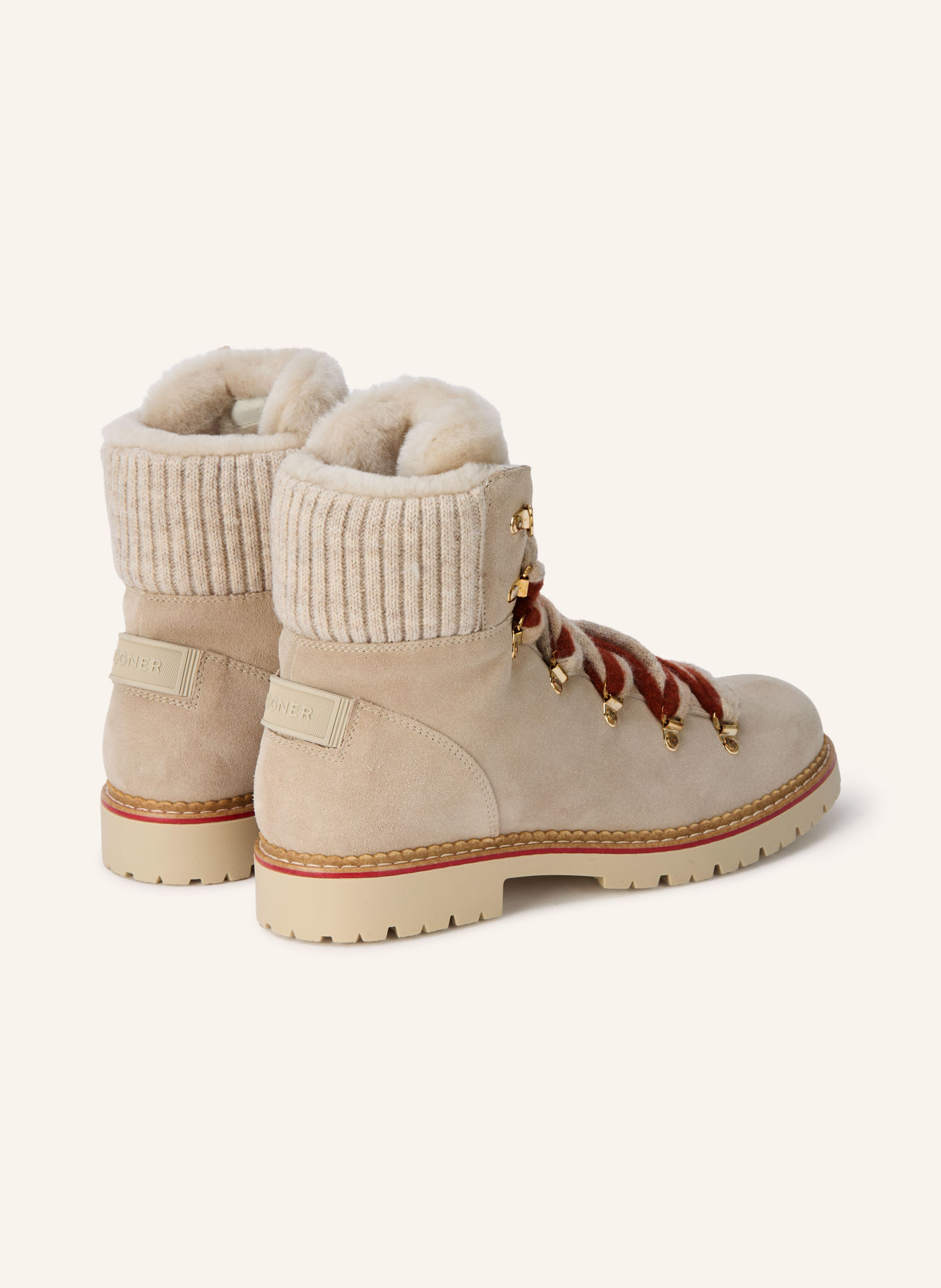 BOGNER ANDERMATT Lace-up boots: LIGHT GRAY