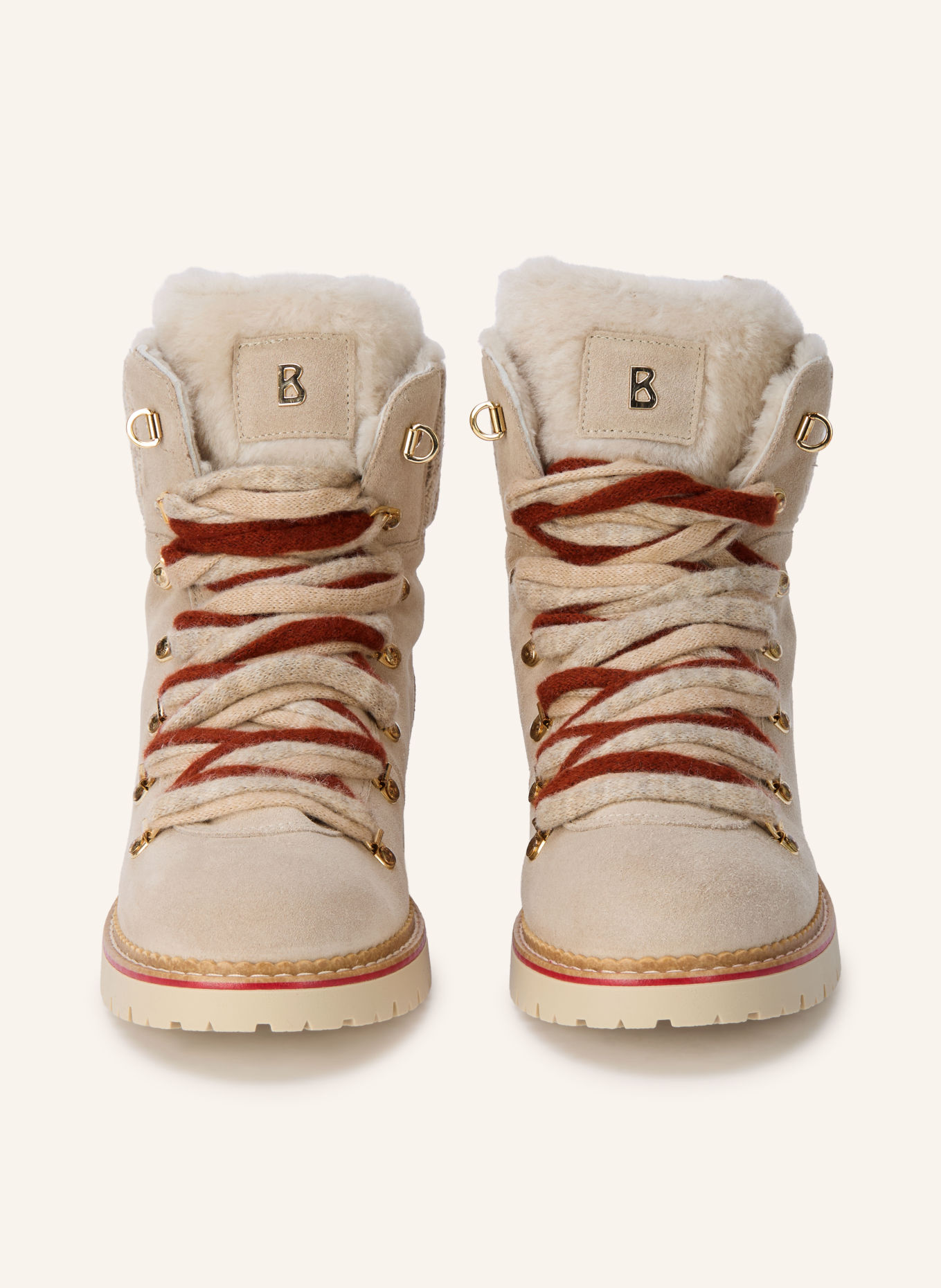 BOGNER ANDERMATT Lace-up boots: LIGHT GRAY