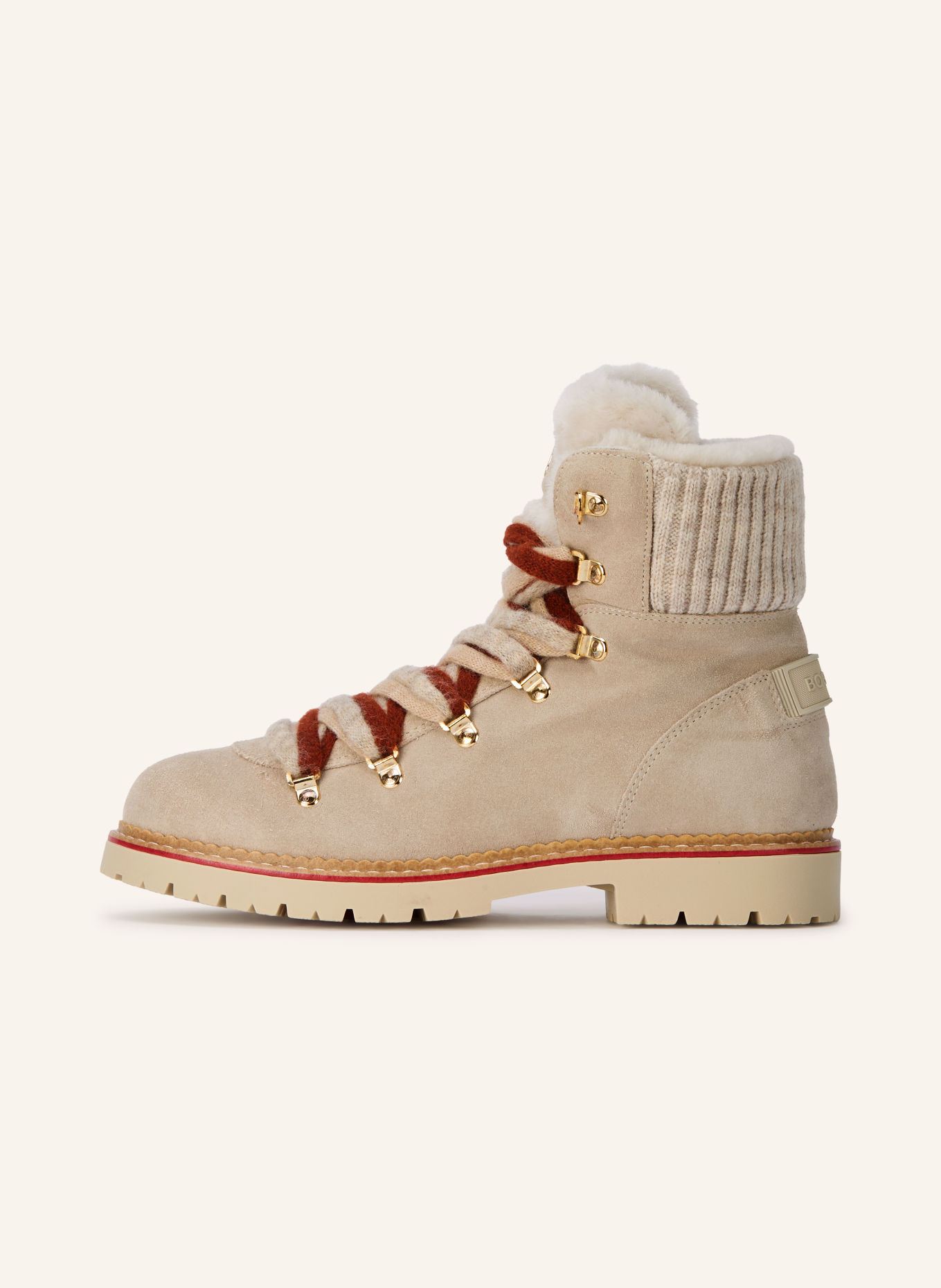 BOGNER ANDERMATT Lace-up boots: LIGHT GRAY