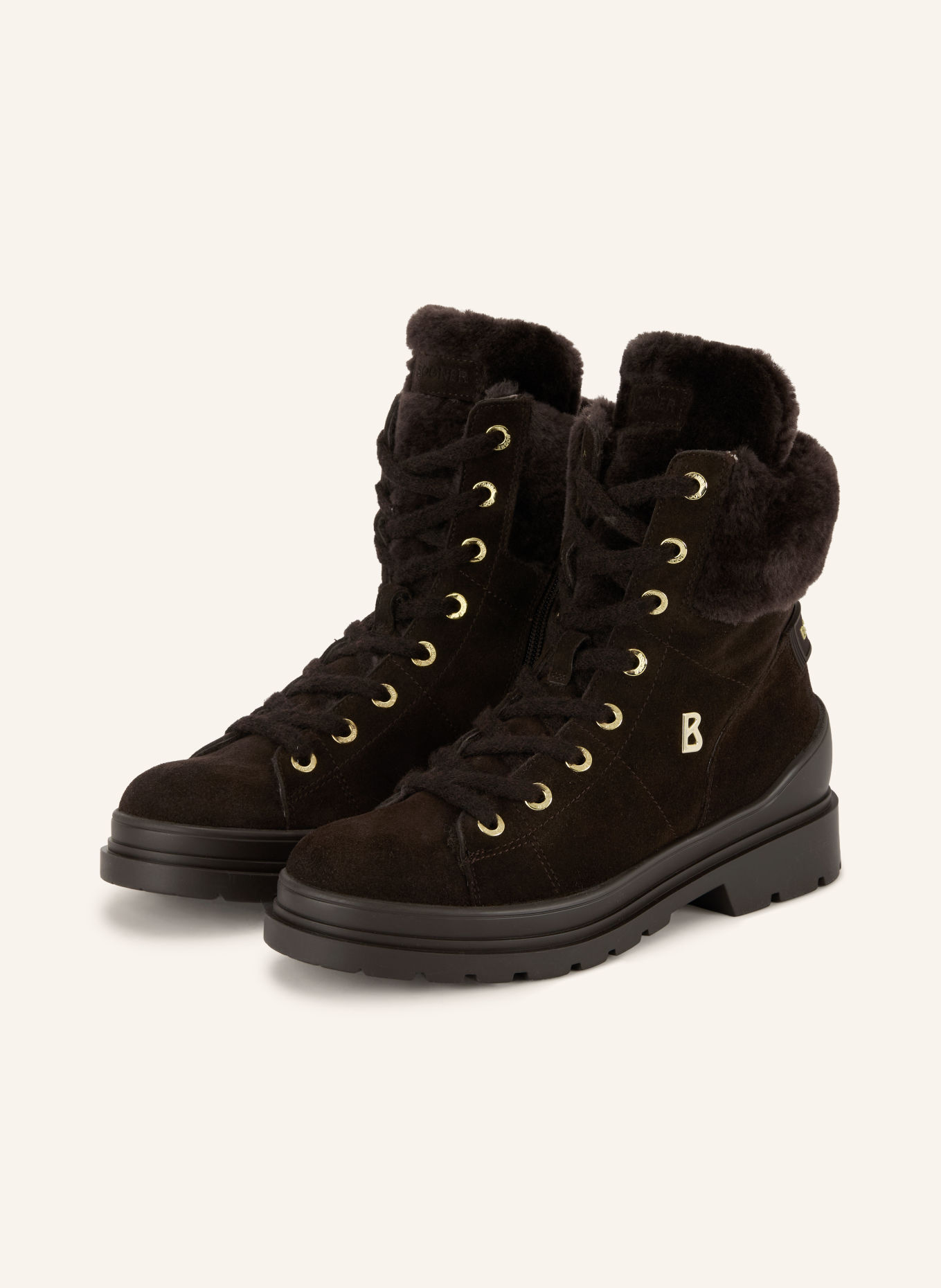 BOGNER Schnürboots ST.MORITZ: DUNKELBRAUN