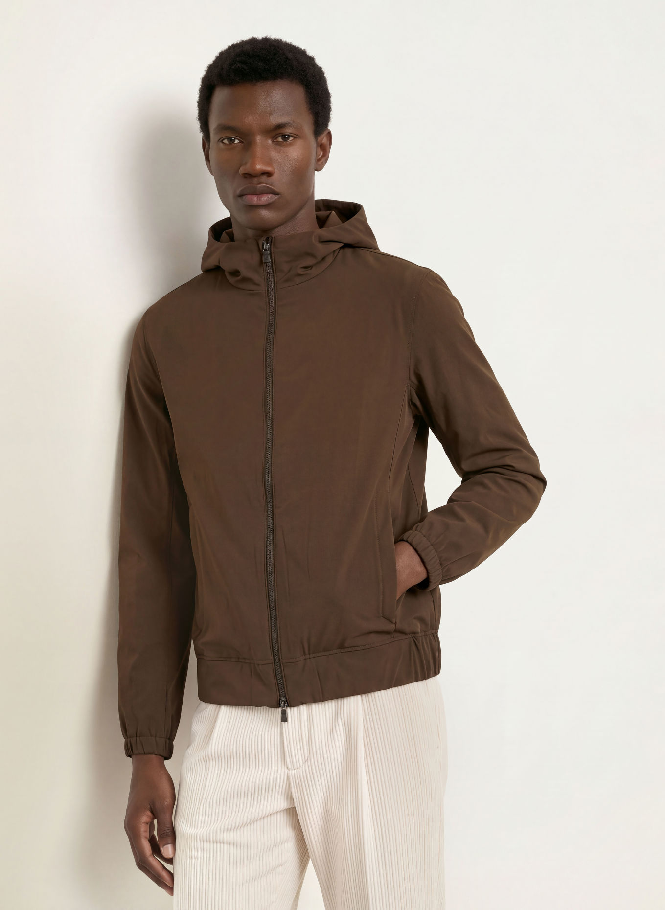HERNO Blouson: DUNKELBRAUN