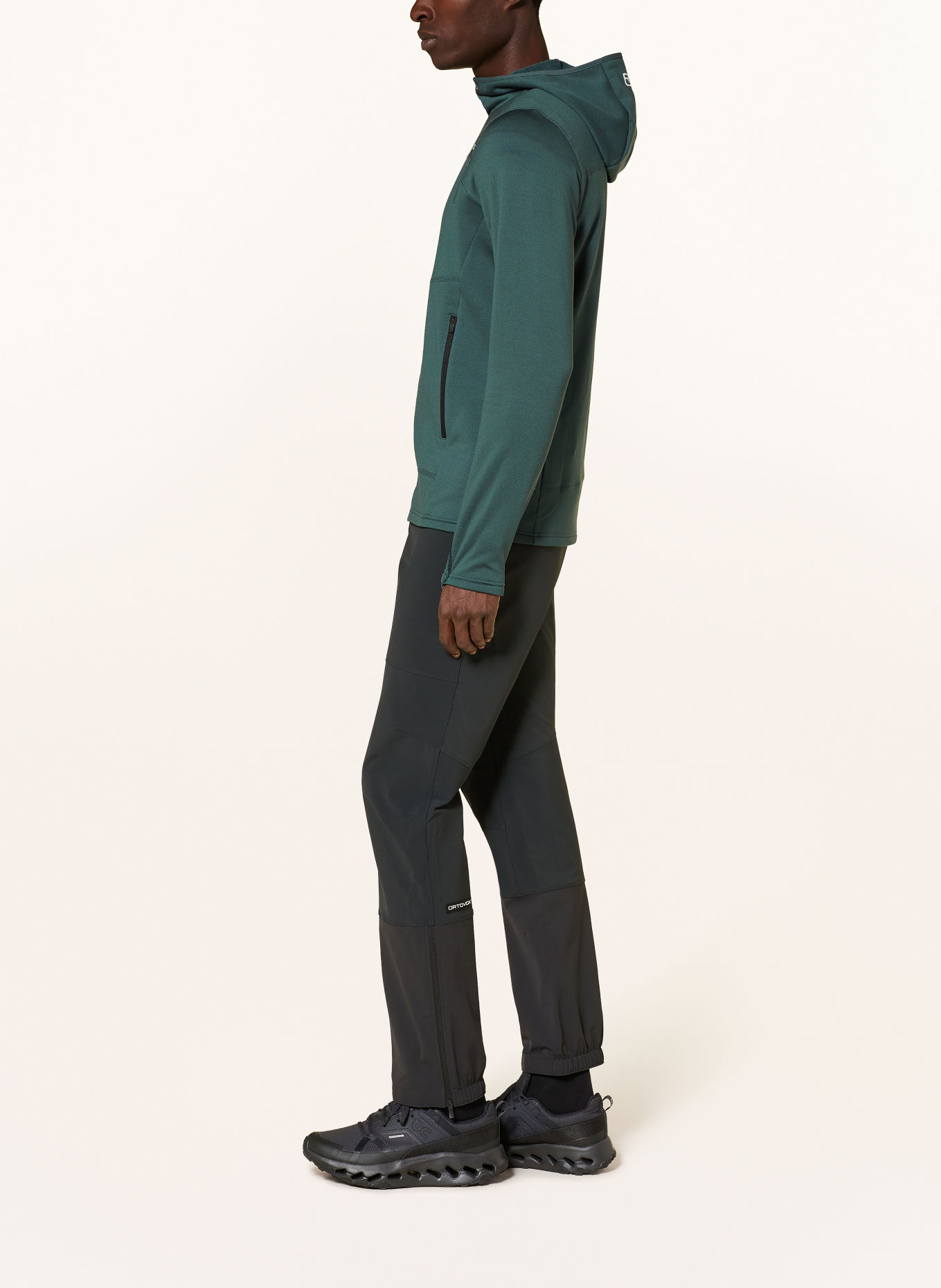 ORTOVOX LIGHT HOODY Fleece Jacket: BLUE