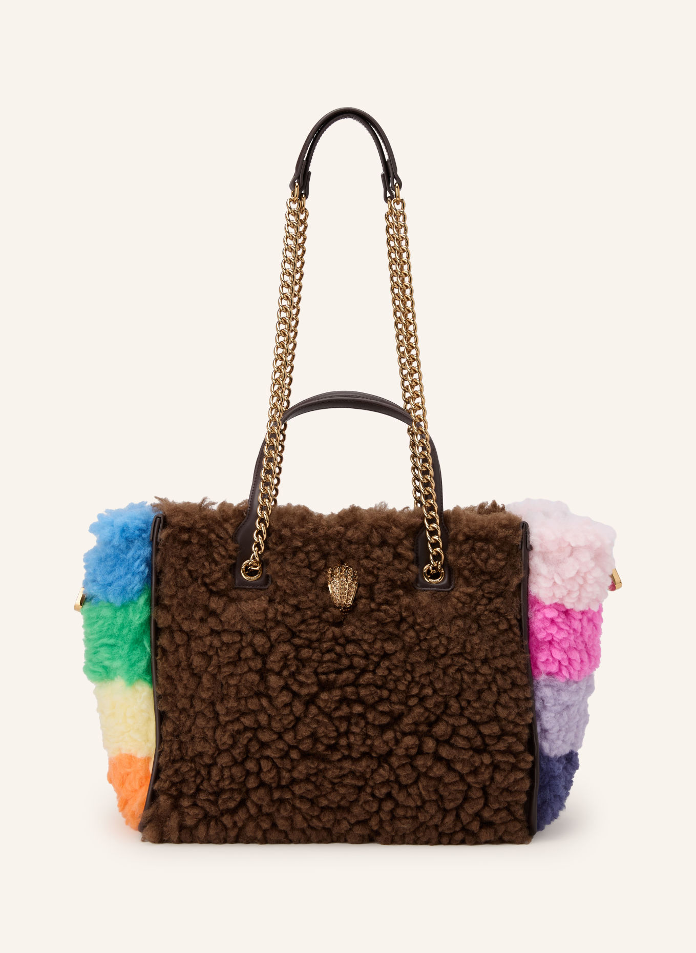 KURT GEIGER Shopper HOXTON: BRAUN / GRÜN / BLAU