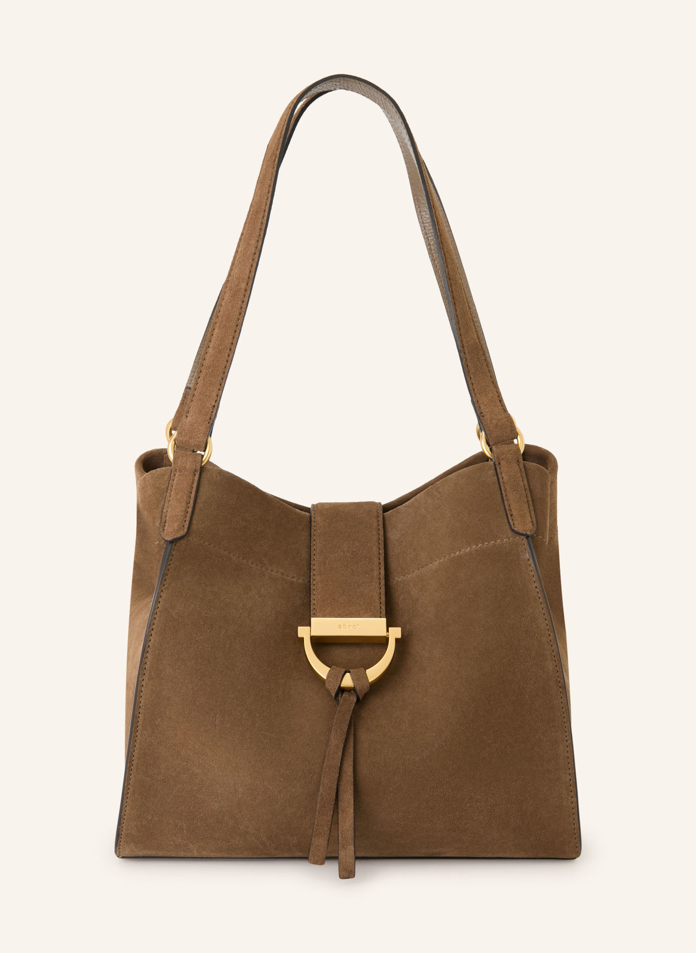 abro Shopper TEMI: KHAKI / ZLATÁ