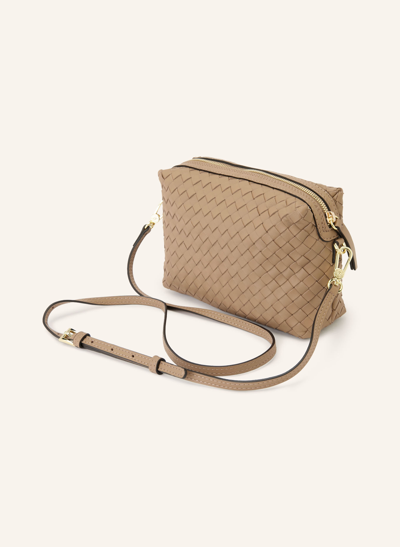 abro Kabelka přes rameno KAIA: ČERNOŠEDÁ / ZLATÁ