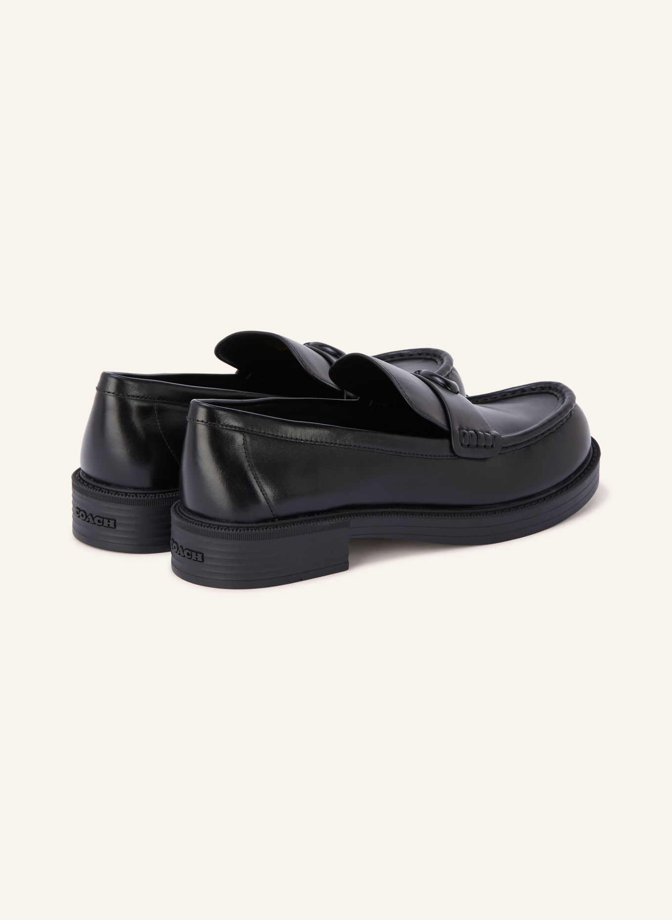COACH Loafers ASTOR: ZWART
