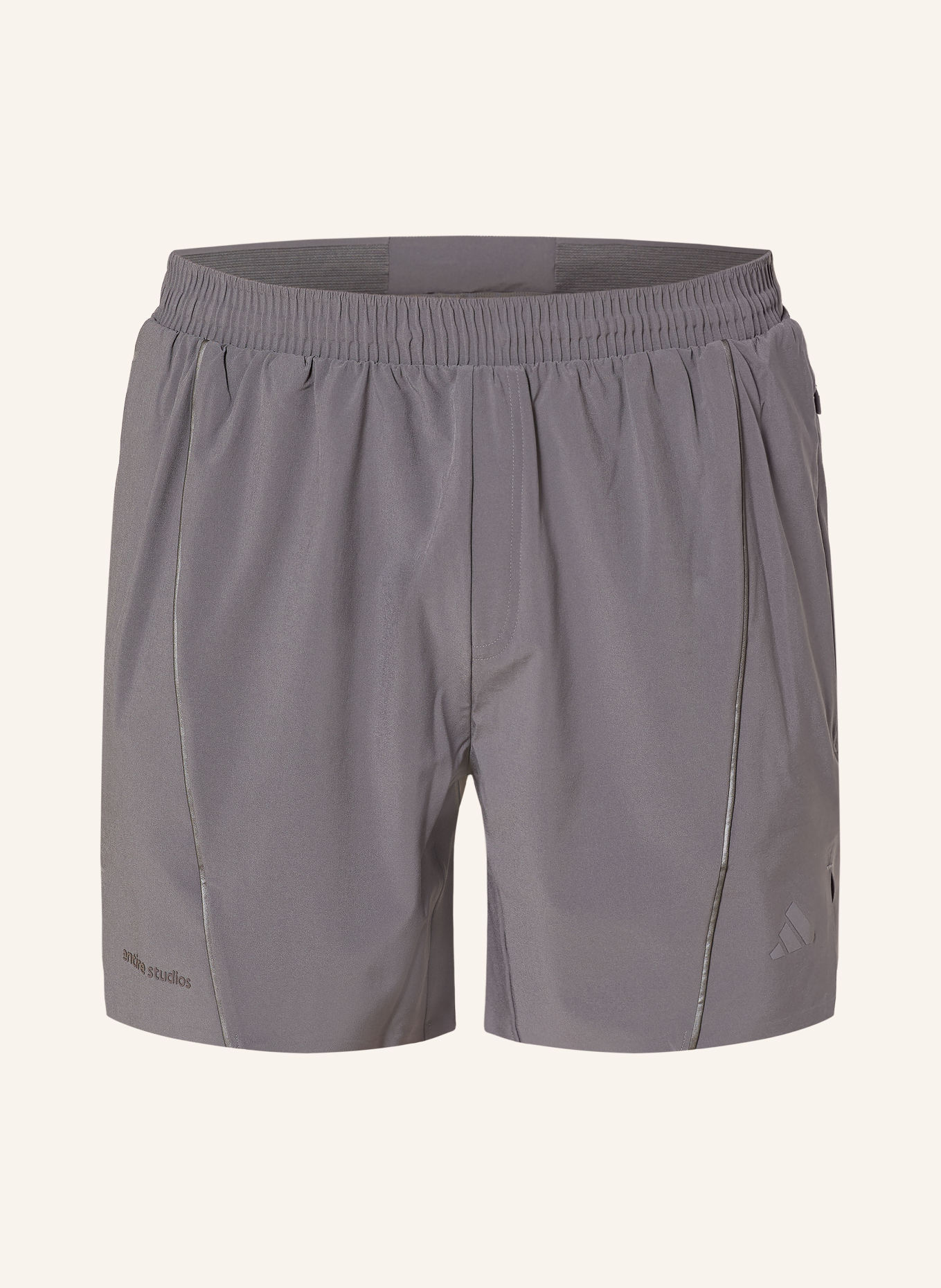 adidas 2-in-1 trainingsshort ADIDAS X ENTIRE STUDIOS D4T: GRIJS
