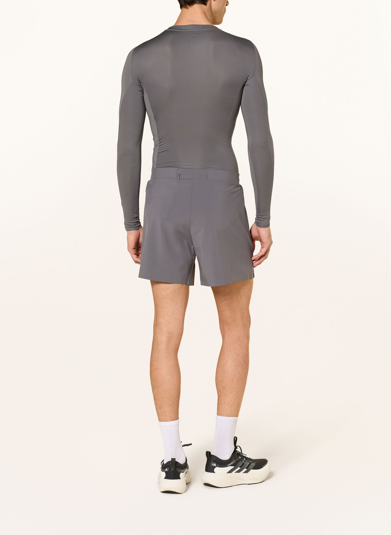 adidas 2-in-1 trainingsshort ADIDAS X ENTIRE STUDIOS D4T: GRIJS
