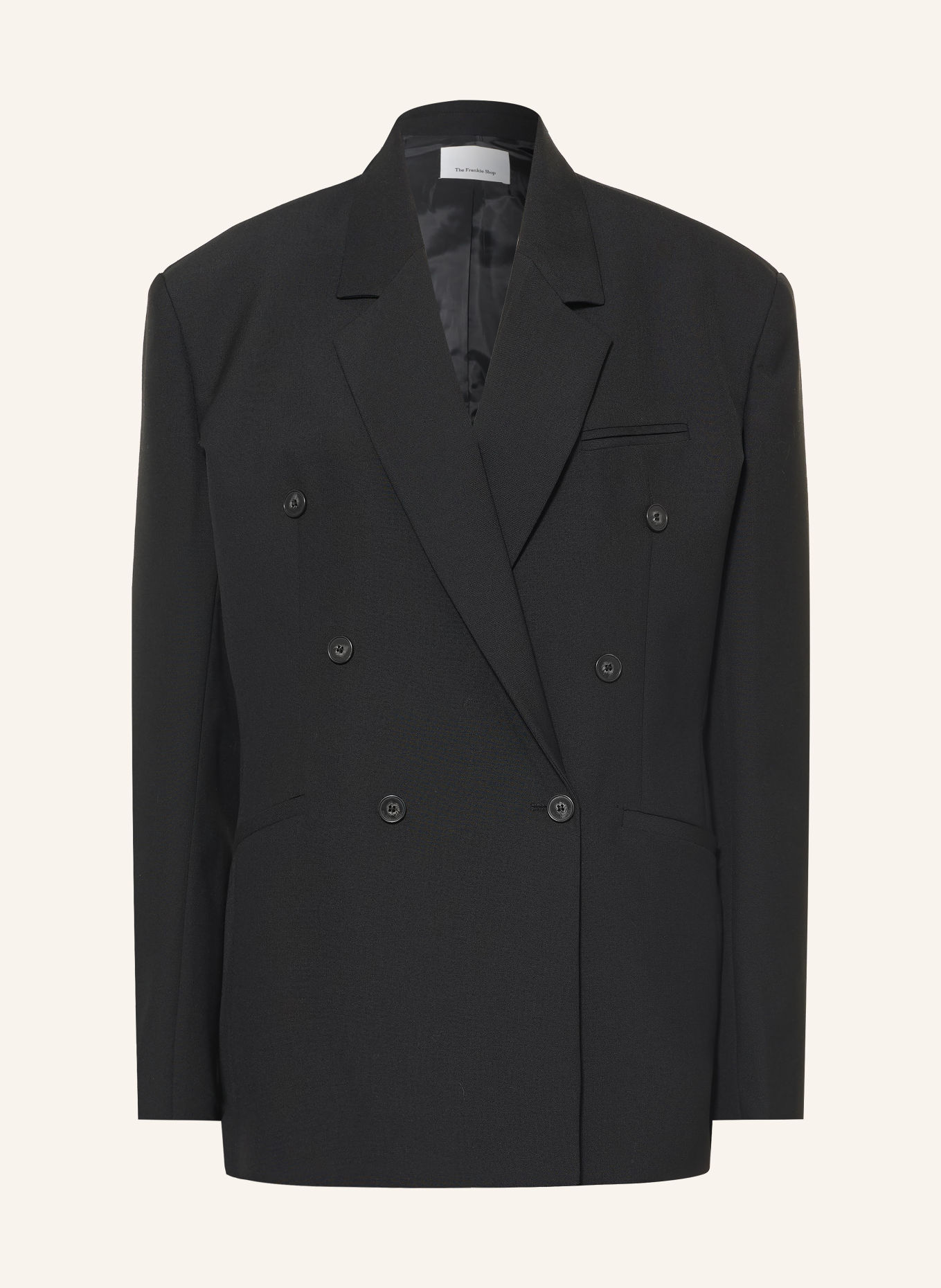 The Frankie Shop JADE Blazer: BLACK
