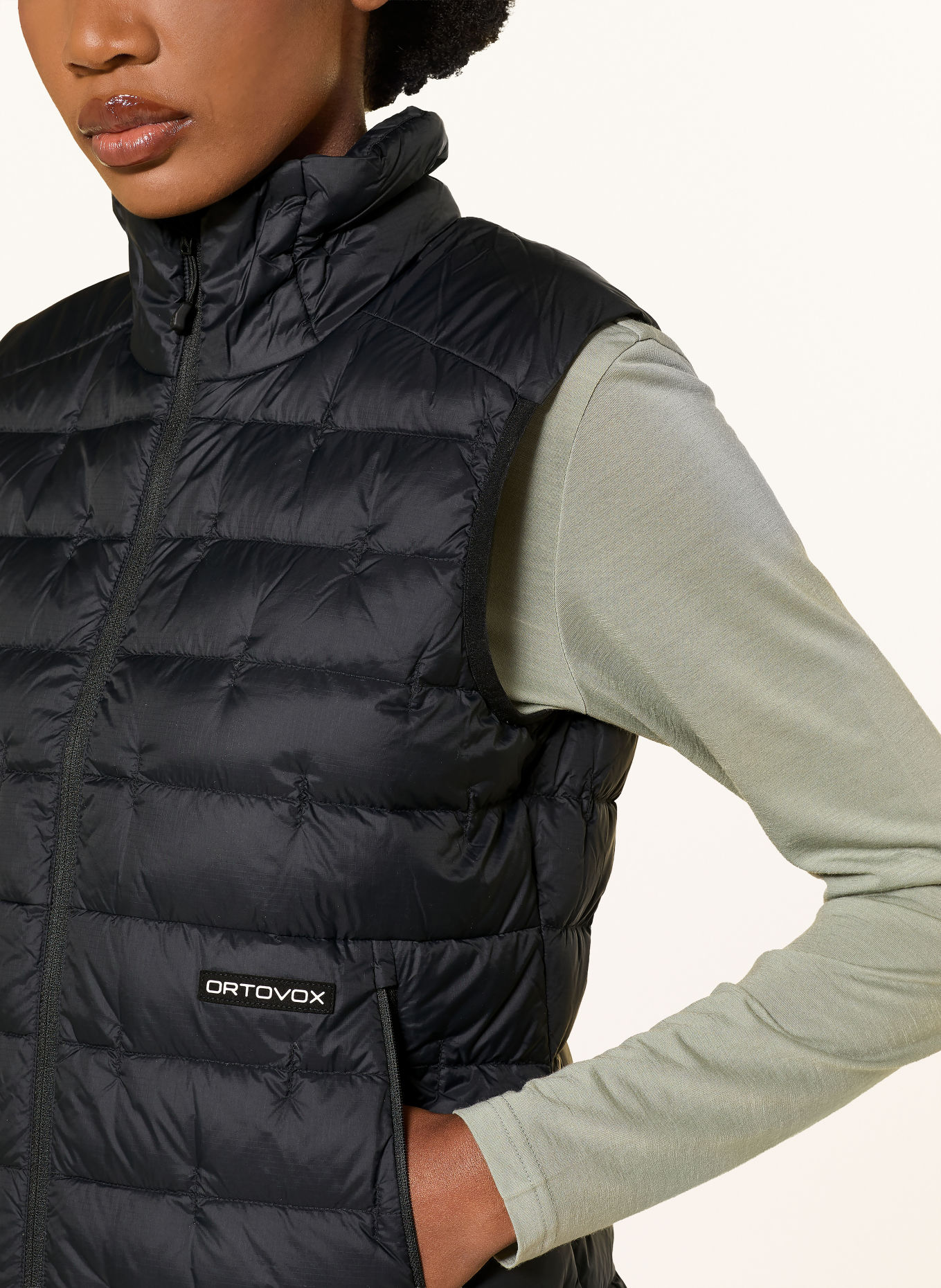 ORTOVOX Lightweight-Daunenweste DOWNWOOL 180: SCHWARZ