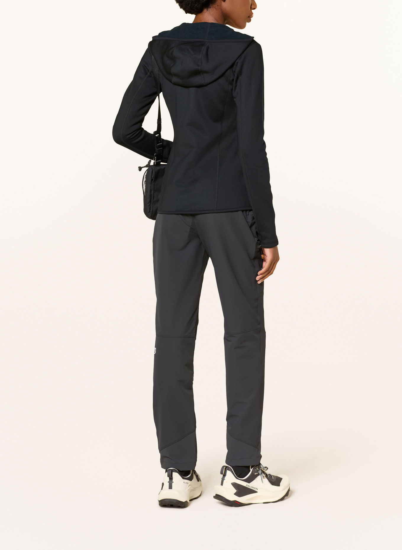 ORTOVOX Kurtka z polaru FLEECE HOODY: CZARNY
