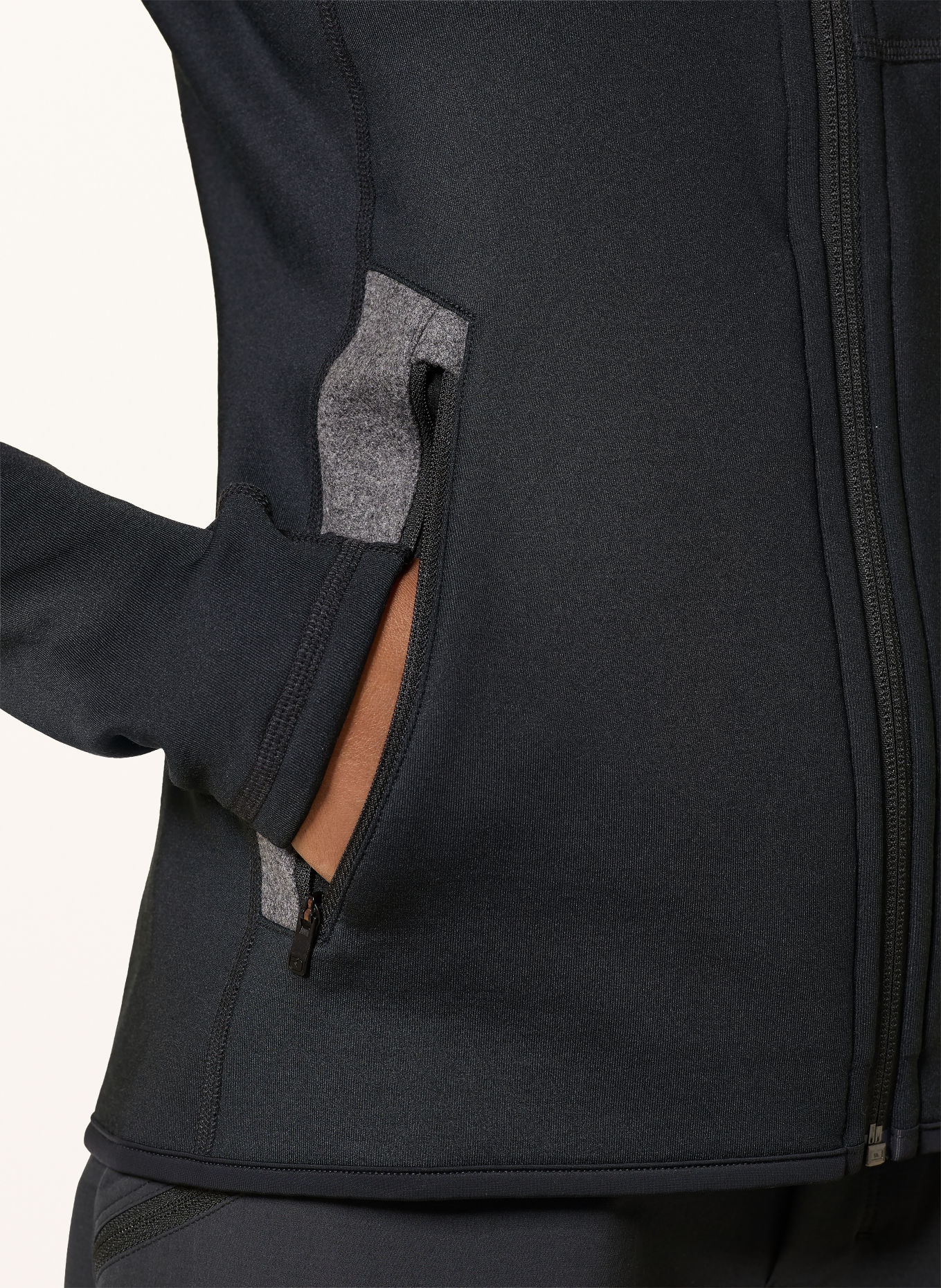ORTOVOX Kurtka z polaru FLEECE HOODY: CZARNY