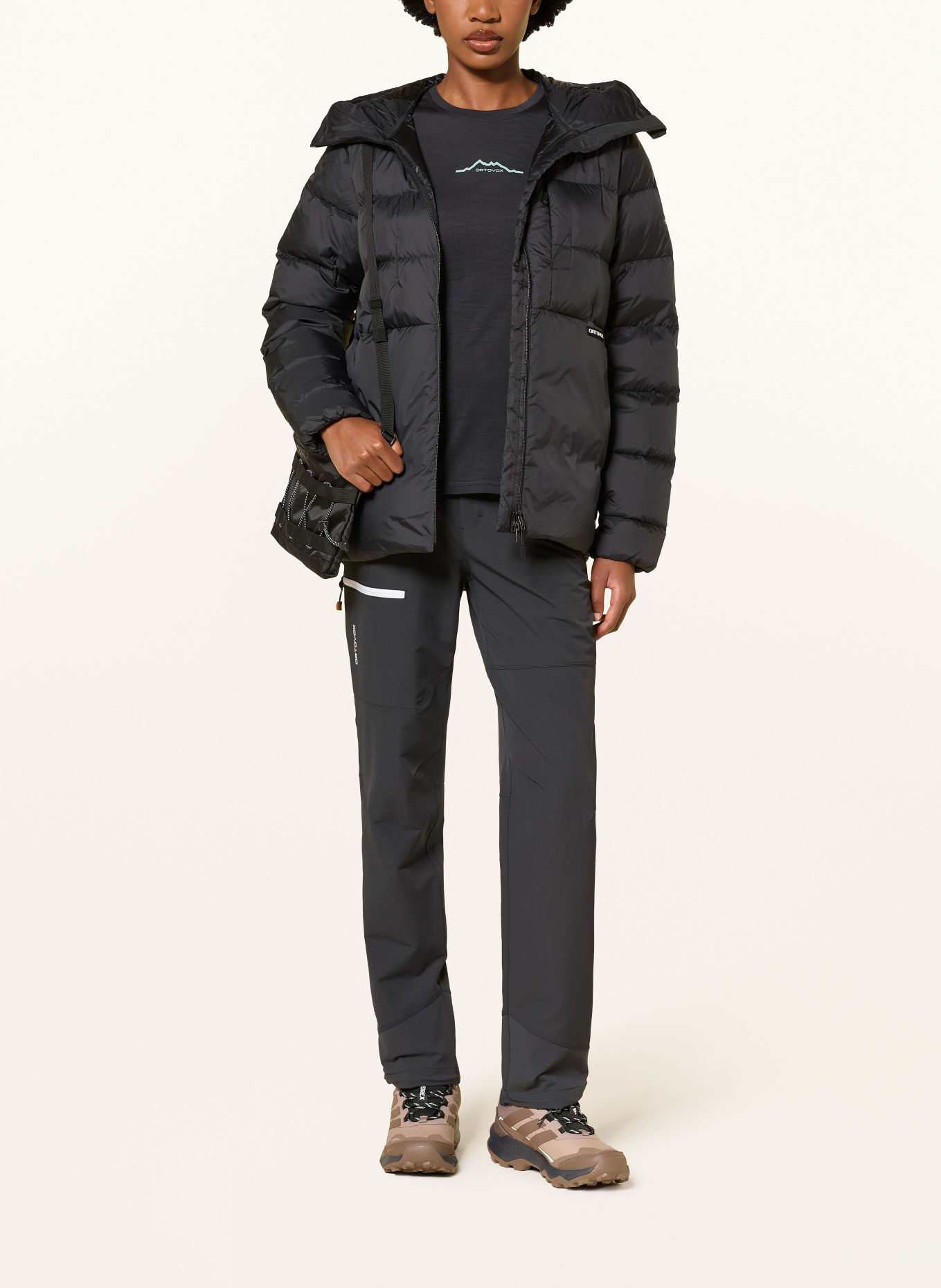 ORTOVOX Softshell-Hose SECEDA SOFTSHELL: SCHWARZ
