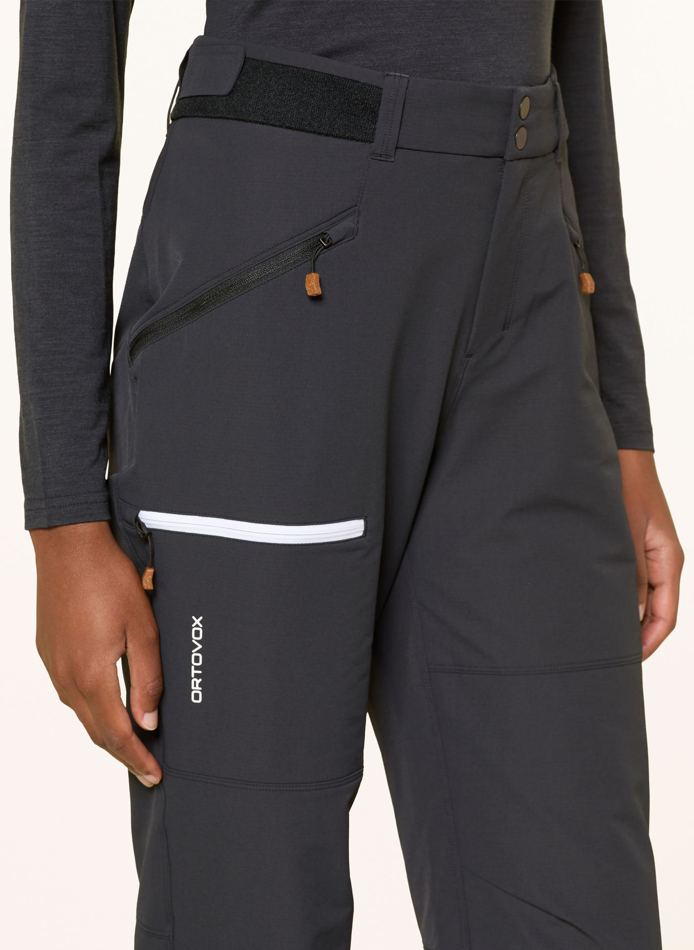 ORTOVOX Softshell-Hose SECEDA SOFTSHELL: SCHWARZ