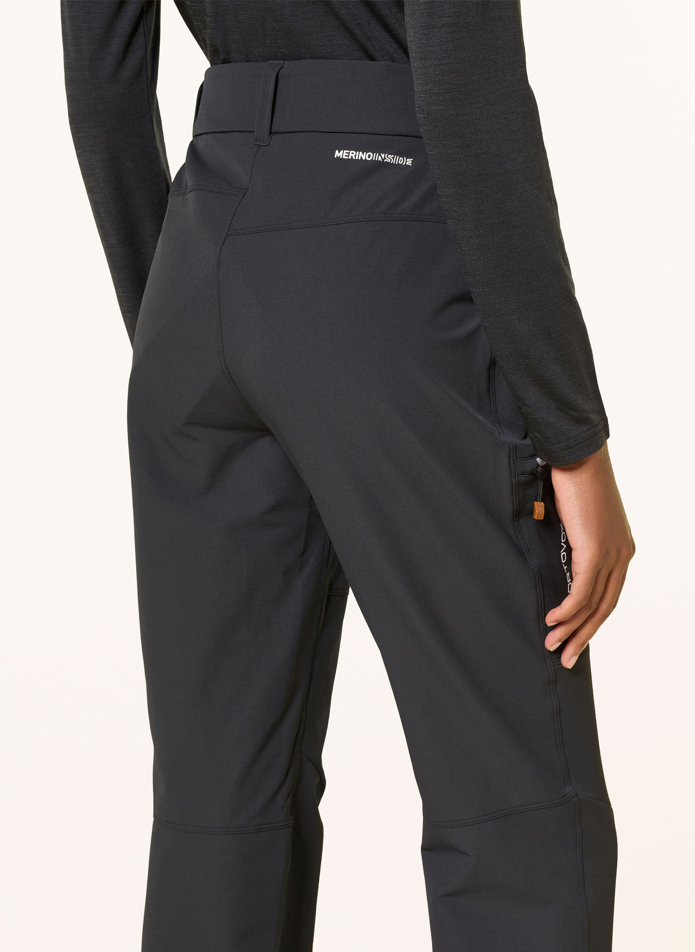 ORTOVOX Softshell-Hose SECEDA SOFTSHELL: SCHWARZ