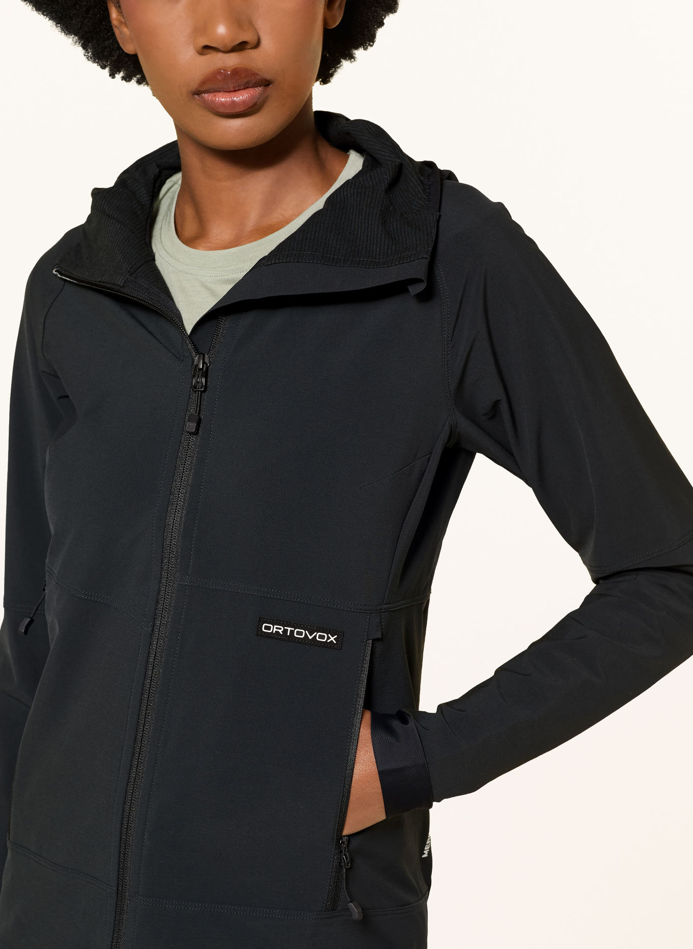ORTOVOX Softshell-Jacke VENET: SCHWARZ