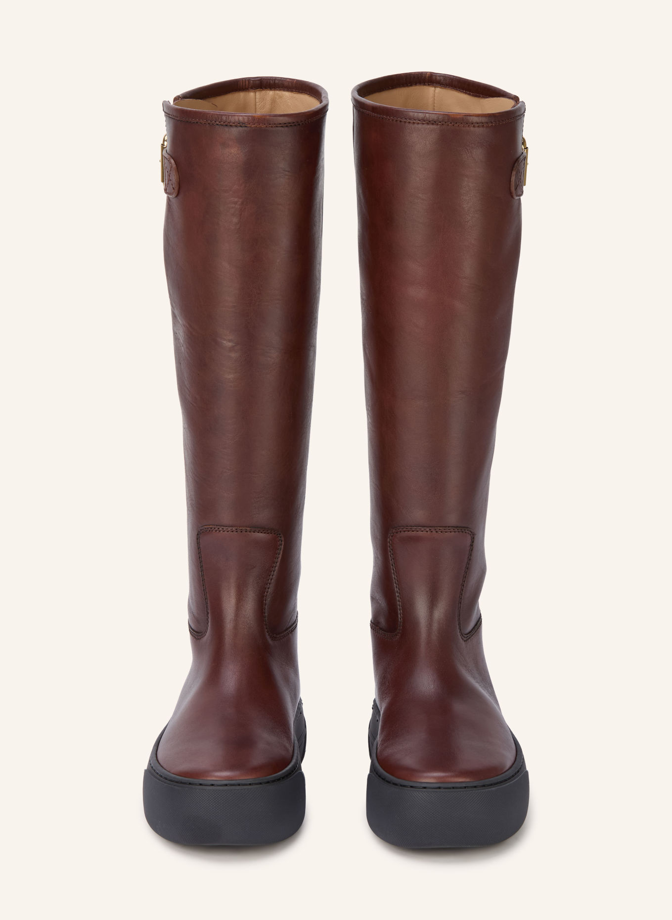 Chloé Plateau-Stiefel DELIA: 25E Sooty Brown