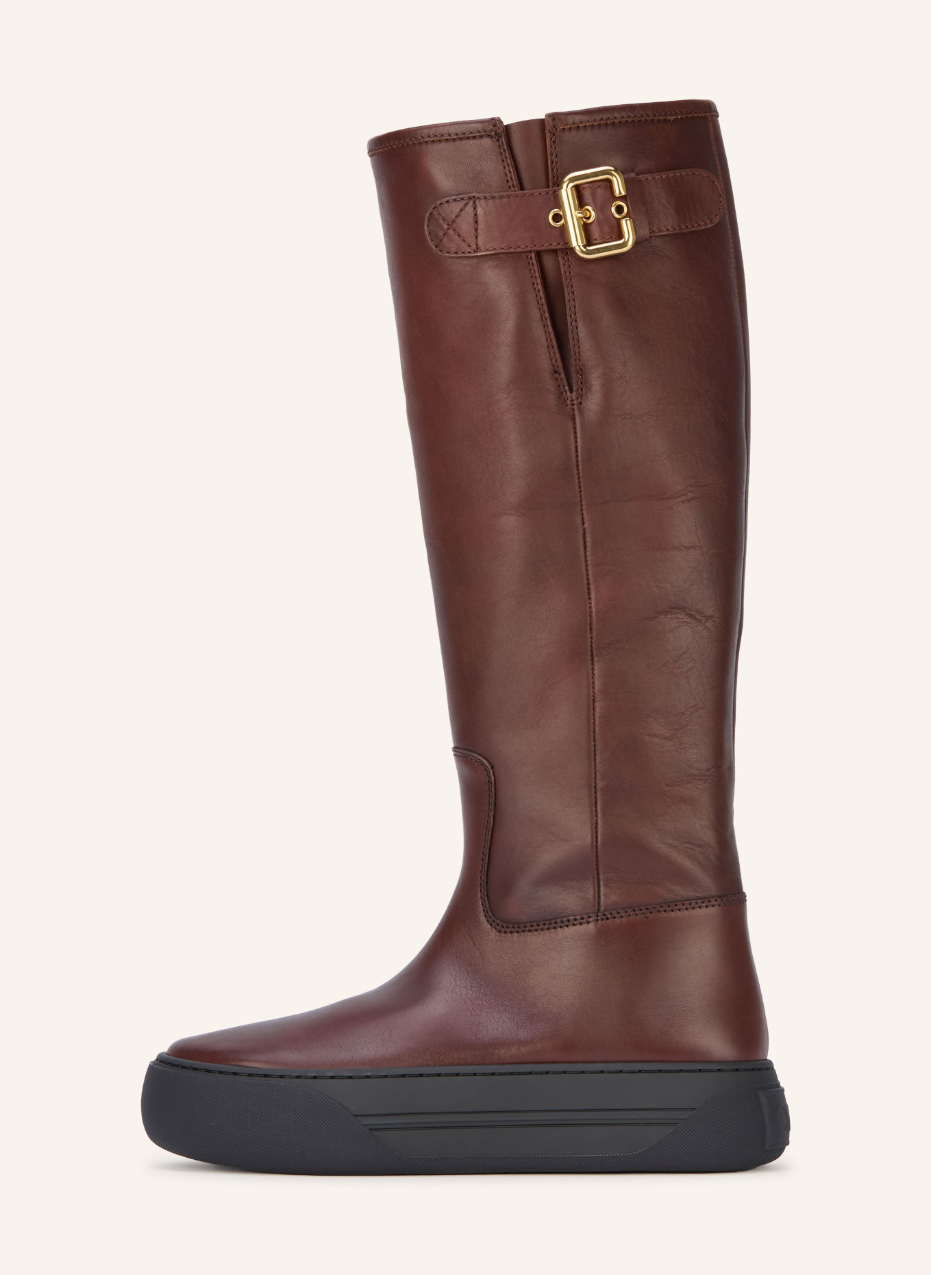 Chloé Plateau-Stiefel DELIA: 25E Sooty Brown