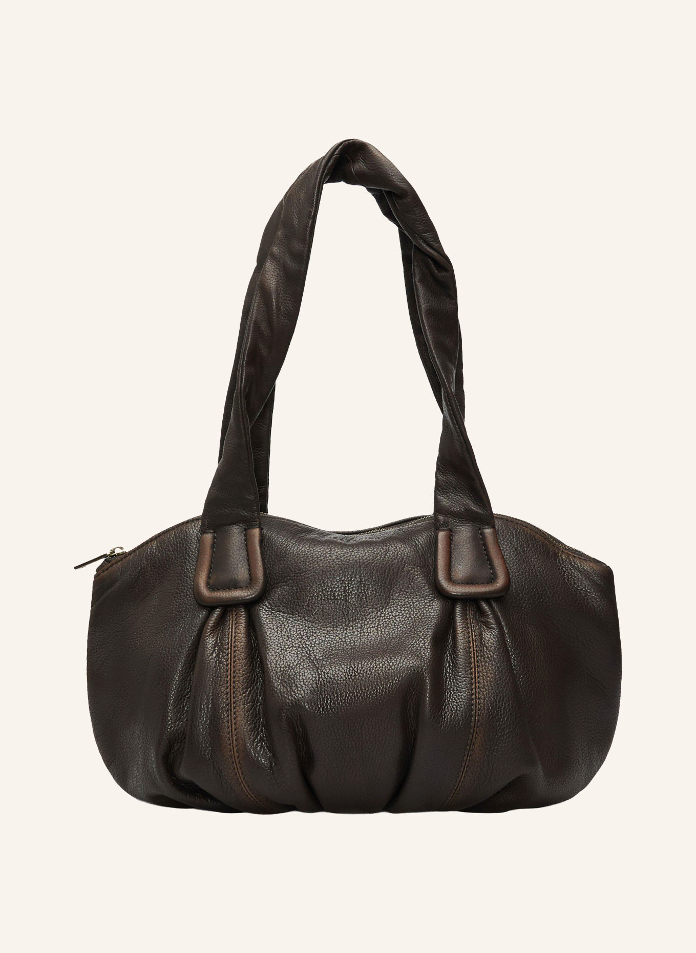 LIEBESKIND Shoppers ARCHIVE LUCY SMALL: MARRON FONCÉ / GOUD