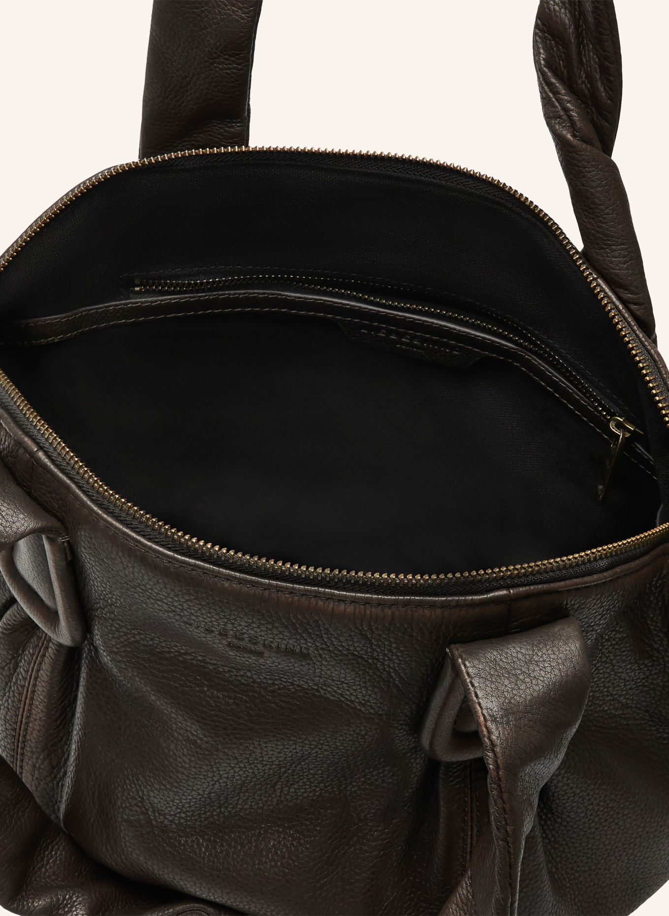 LIEBESKIND Shoppers ARCHIVE LUCY SMALL: MARRON FONCÉ / GOUD