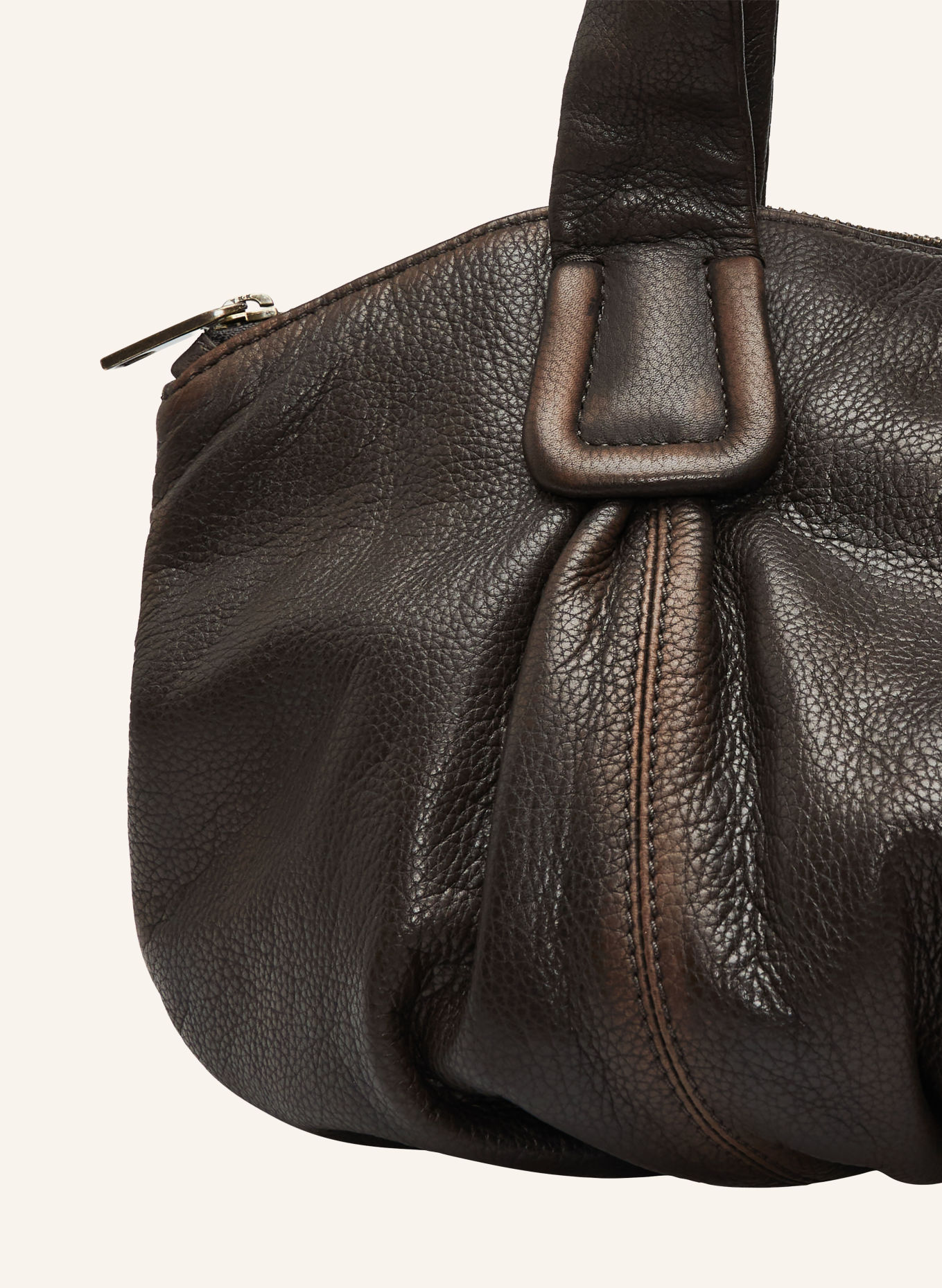 LIEBESKIND Shoppers ARCHIVE LUCY SMALL: MARRON FONCÉ / GOUD